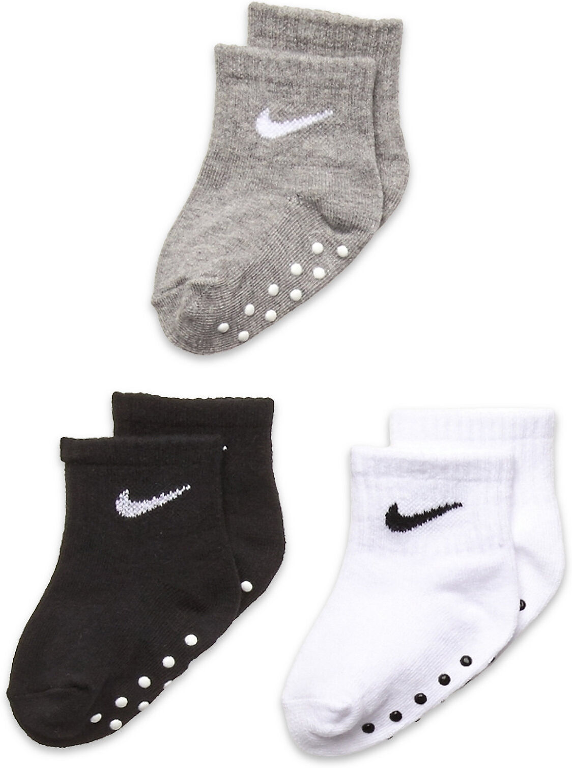 Nike Nhn Core Swoosh Gripper Socks & Tights Non-slip Socks Svart Nike