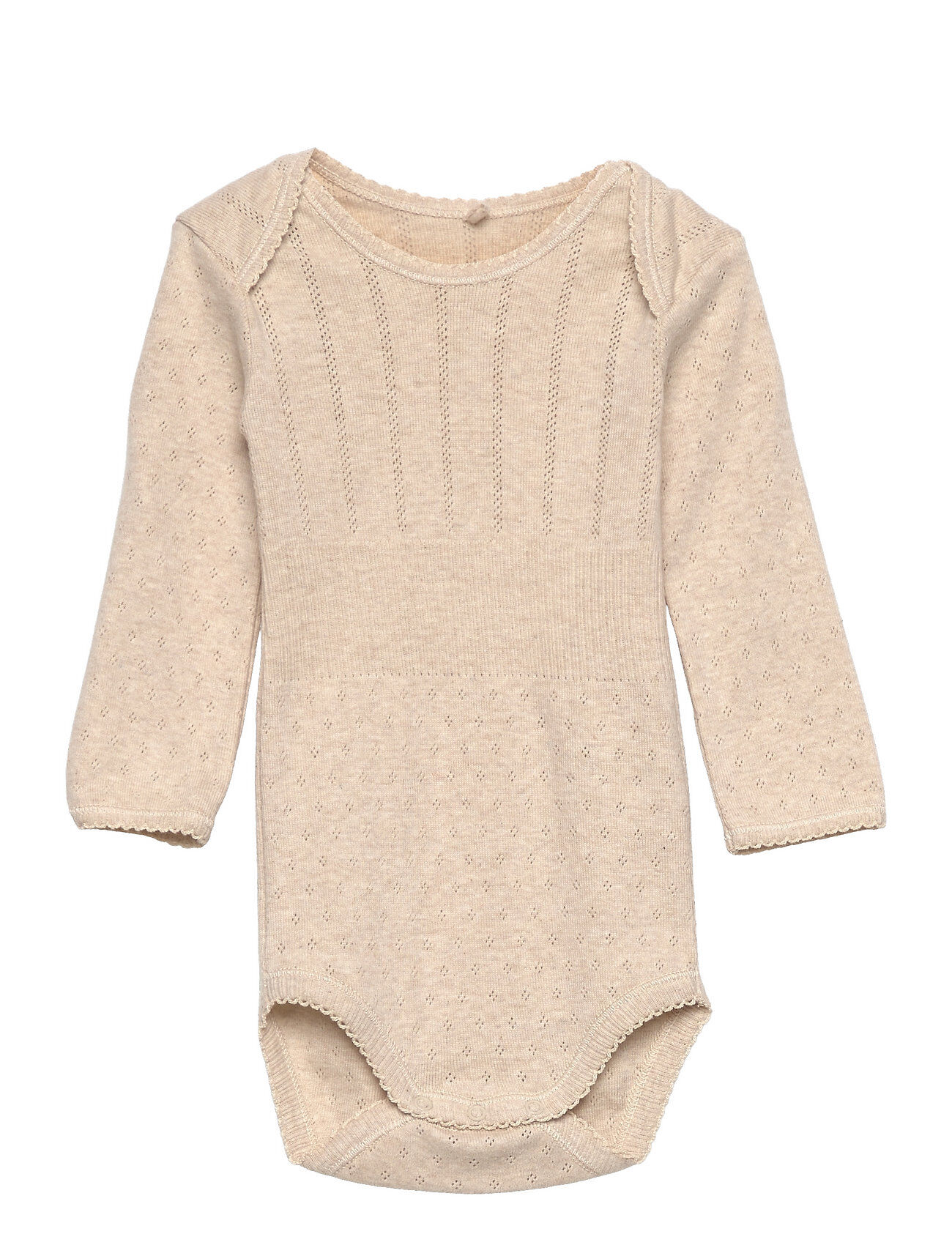 Noa Noa miniature Baby Body Bodies Long-sleeved Beige Noa Noa Miniature