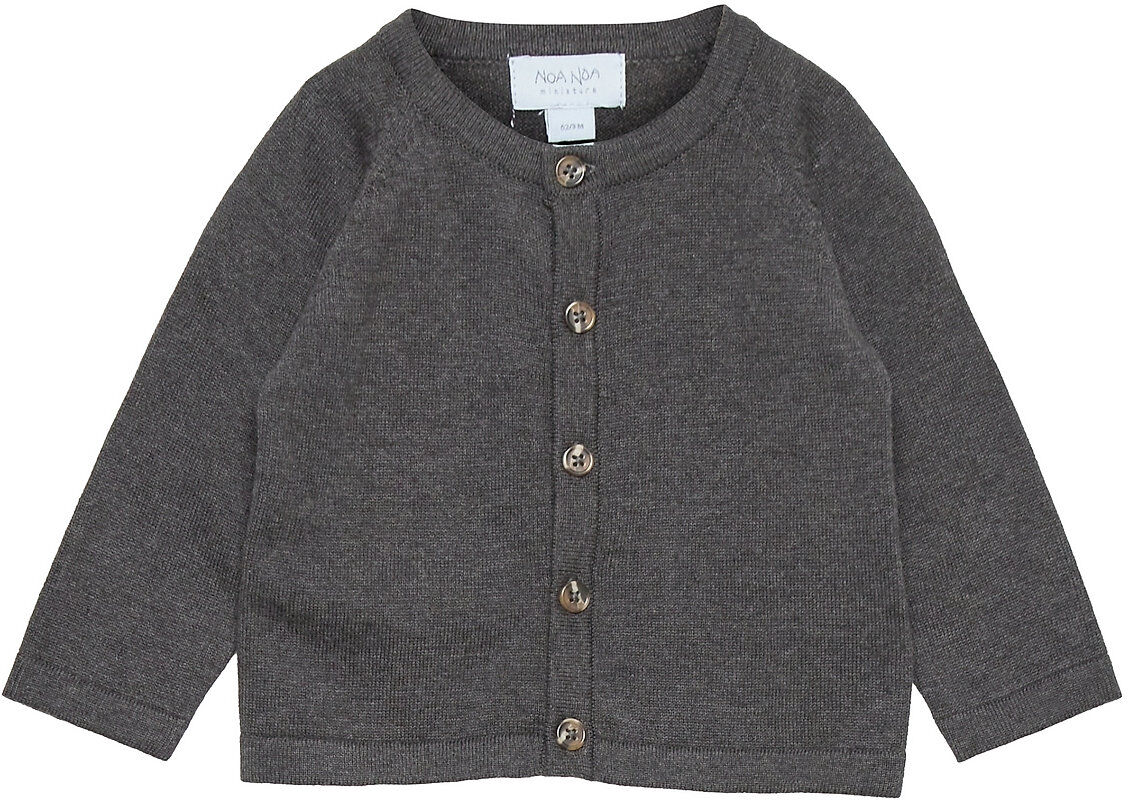 Noa Noa miniature Cardigan Strikkegenser Cardigan Grå Noa Noa Miniature