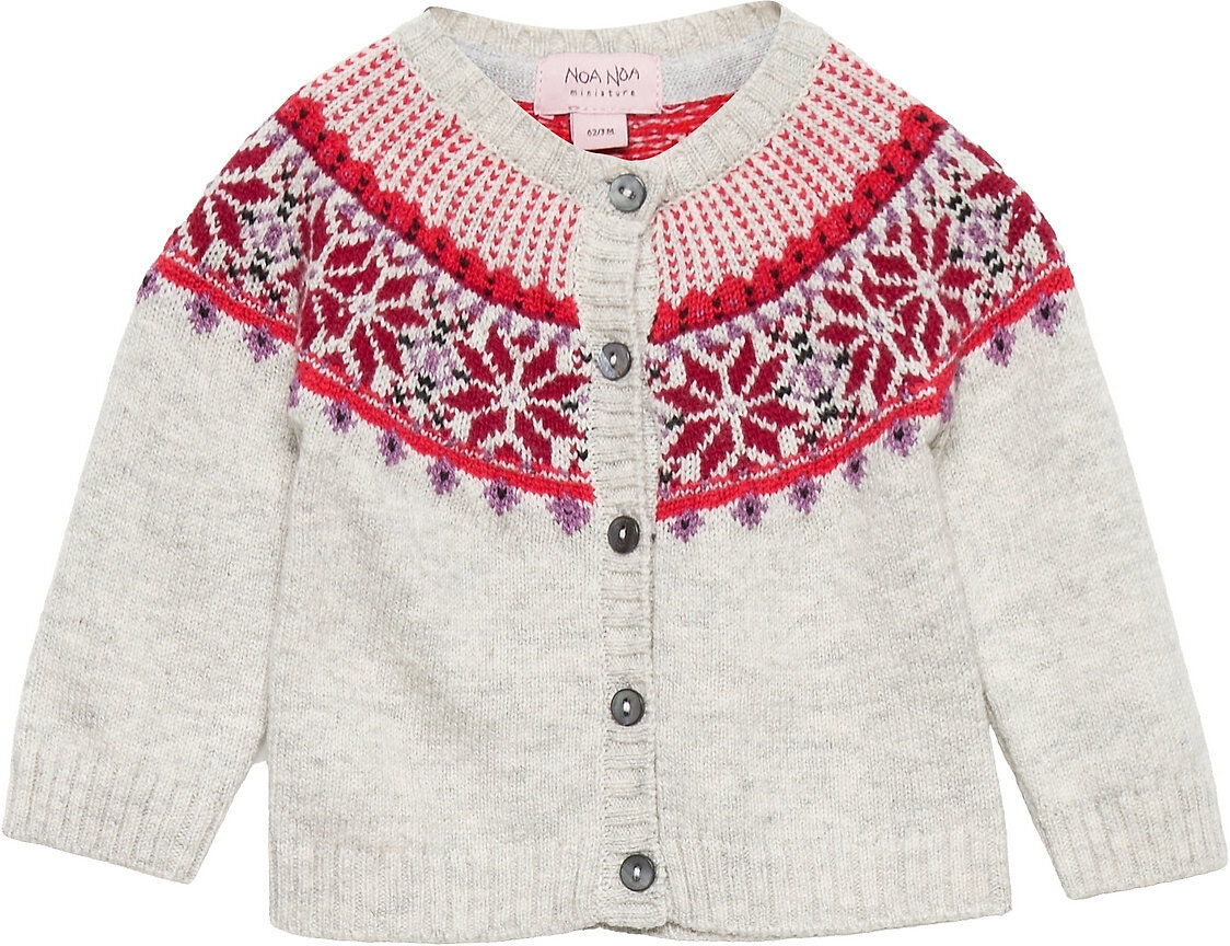 Noa Noa miniature Cardigan Strikkegenser Cardigan Multi/mønstret Noa Noa Miniature