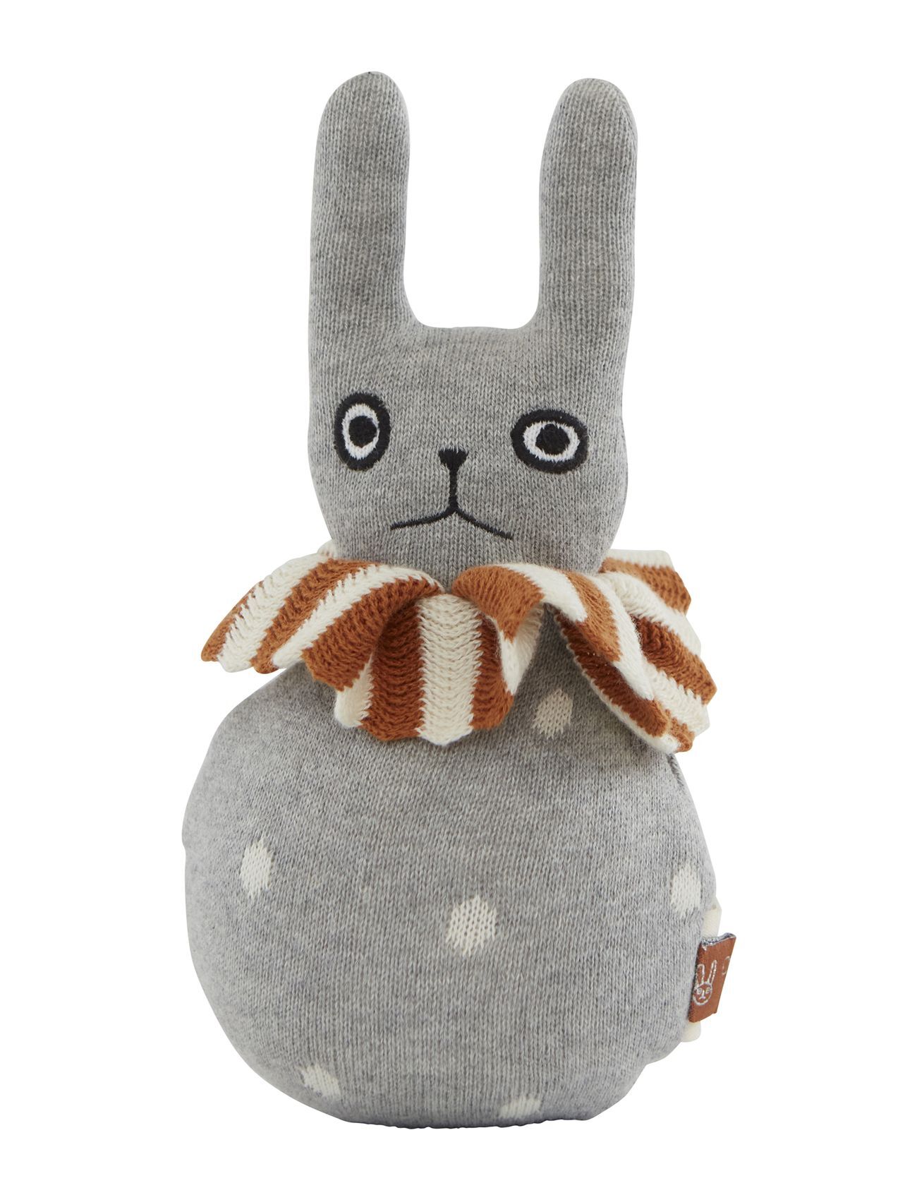 OYOY Living Design Roly Poly - Rabbit Toys Soft Toys Stuffed Animals Grå OYOY Living Design