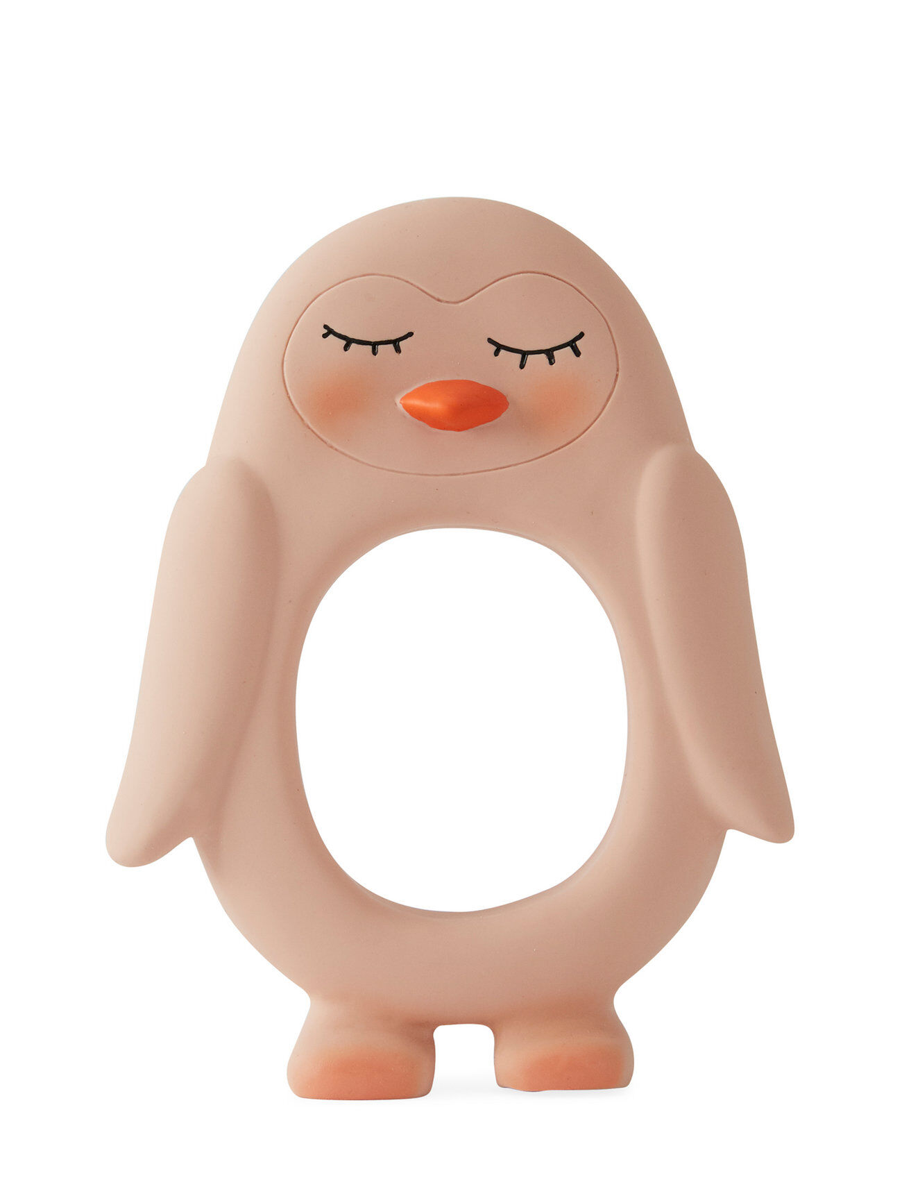 OYOY Living Design Penguin Baby Teether Toys Baby Toys Teething Toys Rosa OYOY Living Design