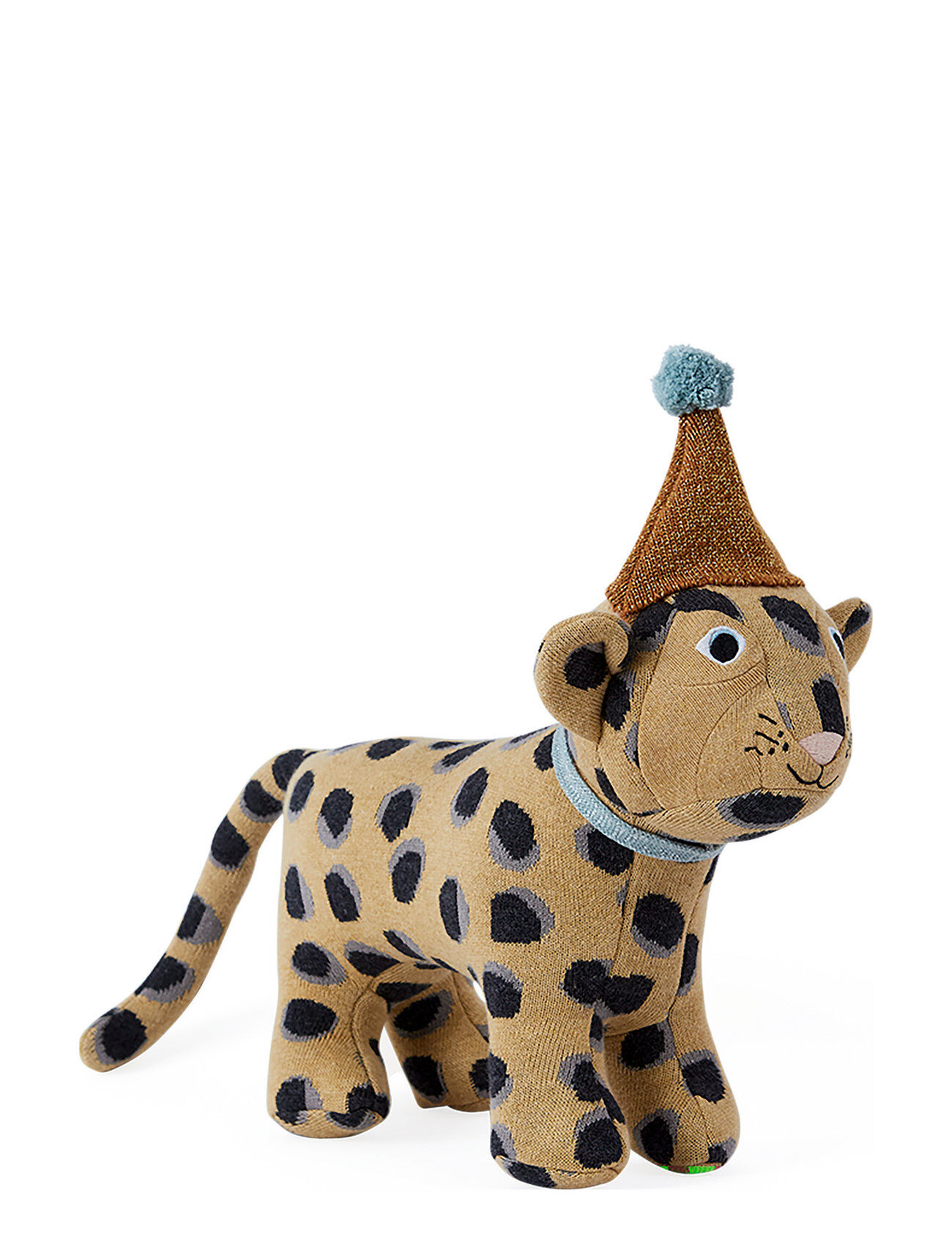 OYOY Living Design Darling - Baby Elvis Leopard Toys Soft Toys Stuffed Animals Multi/mønstret OYOY Living Design