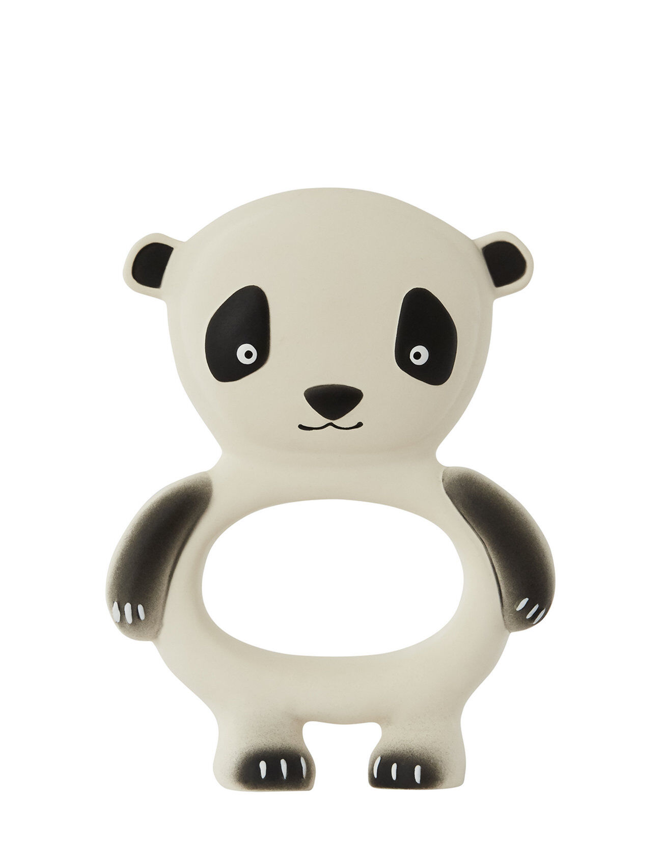 OYOY Living Design Panda Baby Teether Toys Baby Toys Teething Toys Hvit OYOY Living Design