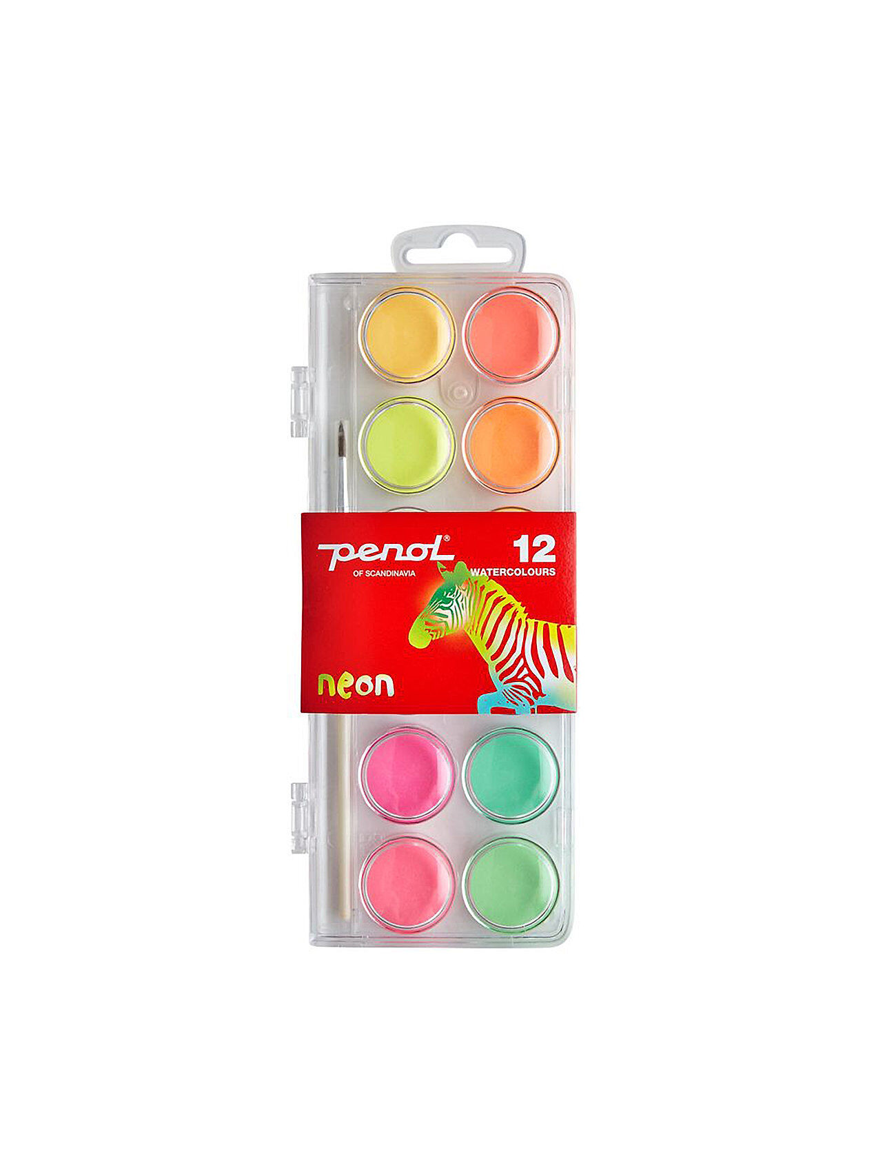 Penol Color Charger With Neon Colors 12 Different Colors Toys Creativity Coloured Pencils Multi/mønstret Penol