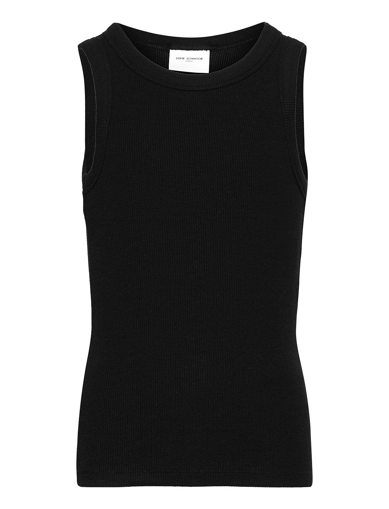Petit by Sofie Schnoor Top T-shirts Sleeveless Svart Petit By Sofie Schnoor
