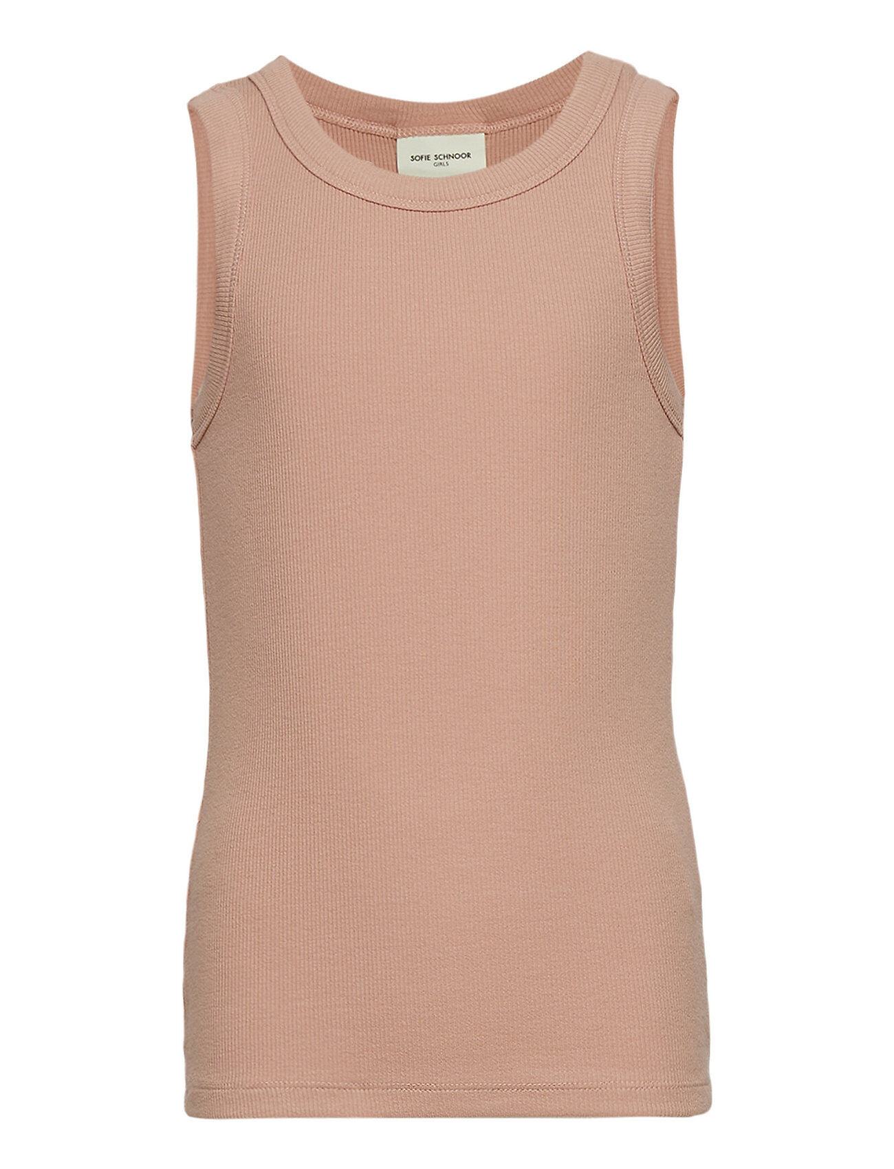 Petit by Sofie Schnoor Top T-shirts Sleeveless Beige Petit By Sofie Schnoor