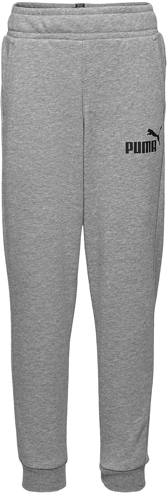 PUMA Ess Logo Pants Tr Cl B Joggebukser Pysjbukser Grå PUMA