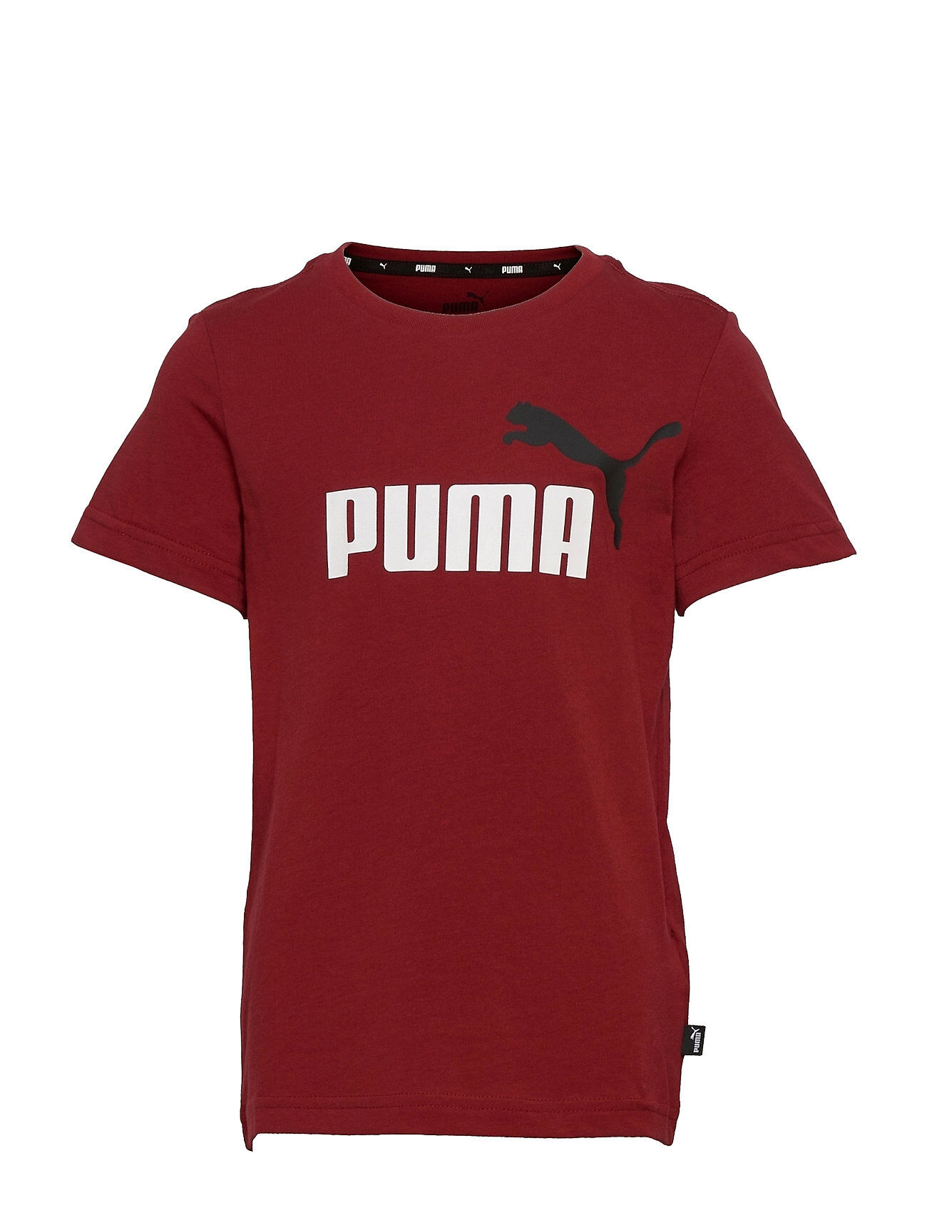 PUMA Ess+ 2 Col Logo Tee B T-shirts Short-sleeved Rød PUMA