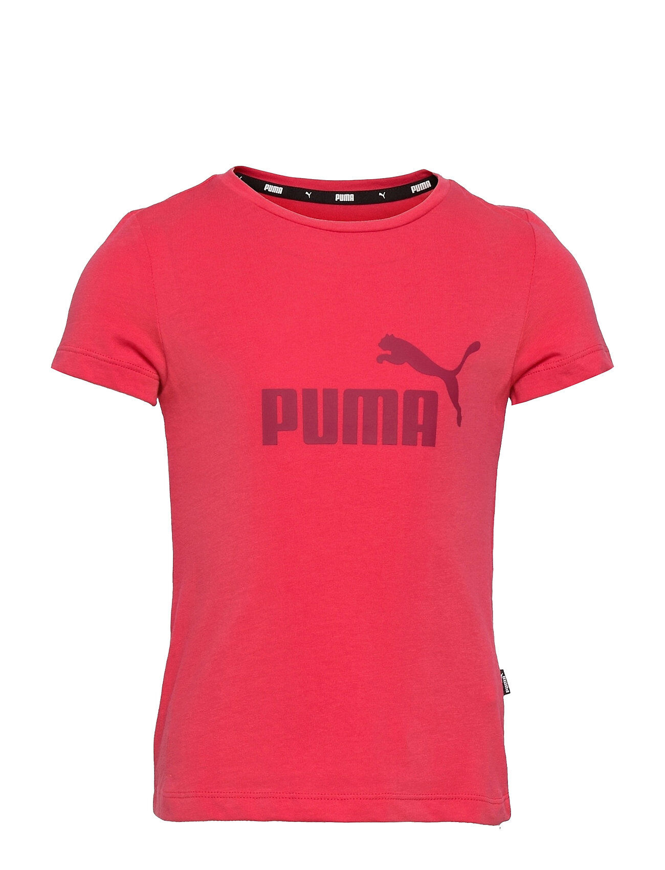 PUMA Ess Logo Tee G T-shirts Short-sleeved Rød PUMA