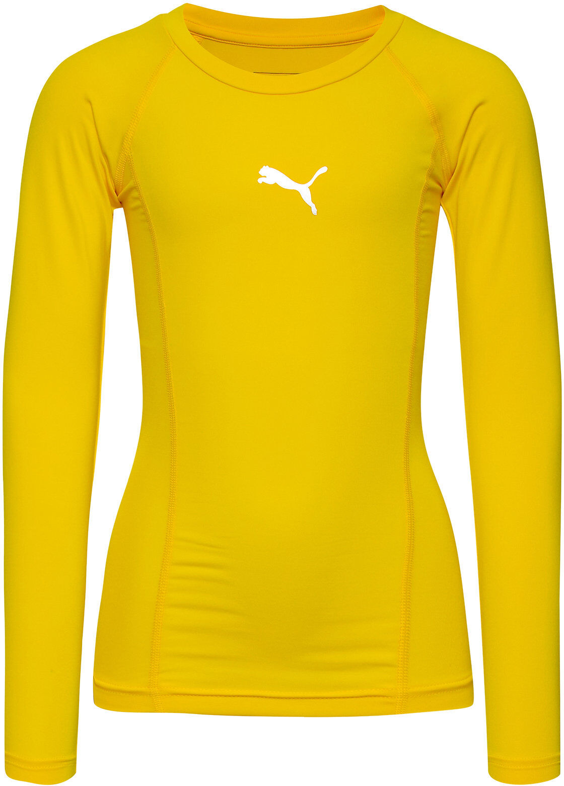 PUMA Liga Baselayer Tee Ls Jr T-shirts Long-sleeved T-shirts Gul PUMA