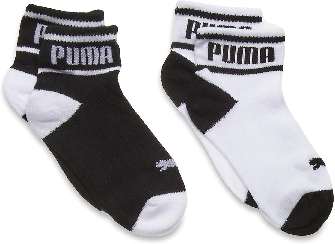 Puma Baby Wording Sock 2P Socks & Tights Socks Svart PUMA