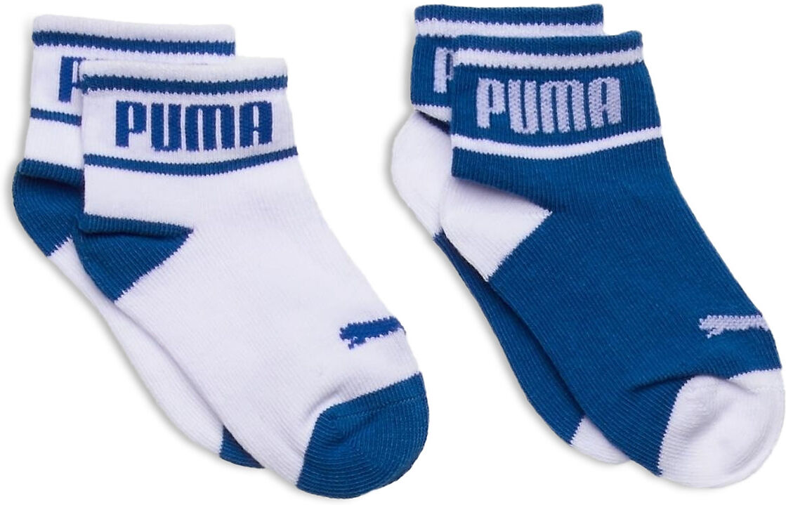 Puma Baby Wording Sock 2P Socks & Tights Socks Hvit PUMA