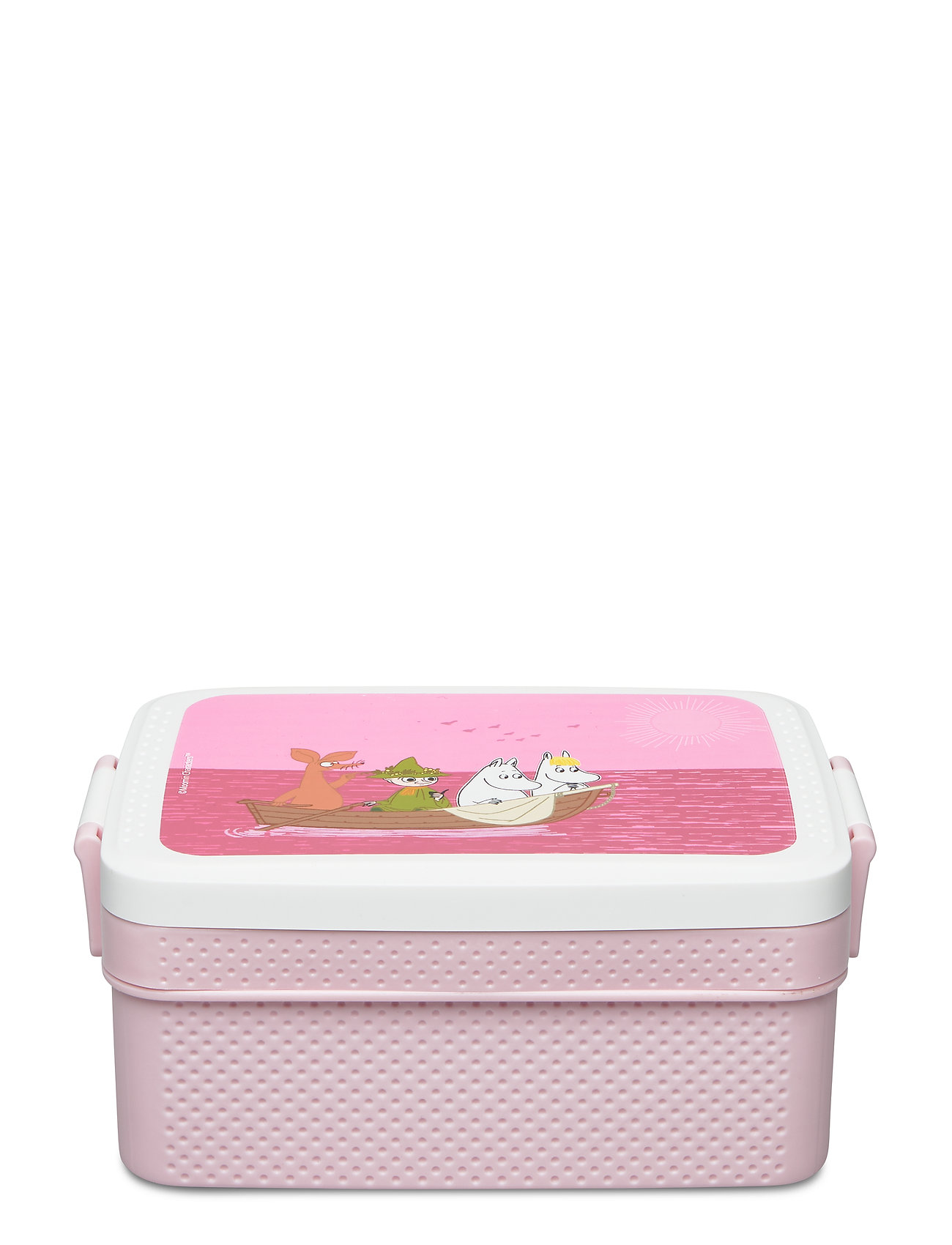 Rätt Start Moomin, Lunchbox, Pink Home Meal Time Lunch Boxes Rosa Rätt Start