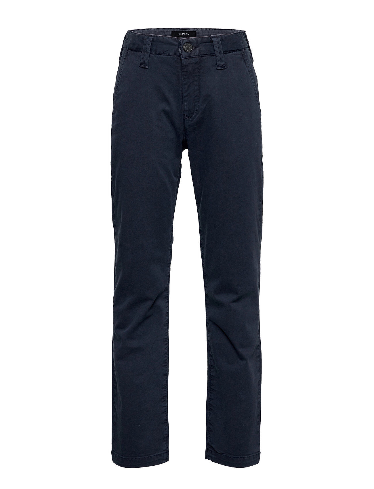 Replay Trousers Chinos Blå Replay