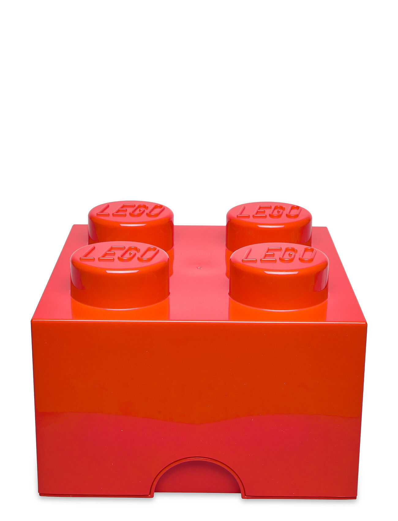Lego Storage Brick 4 Home Kids Decor Storage Rød LEGO STORAGE