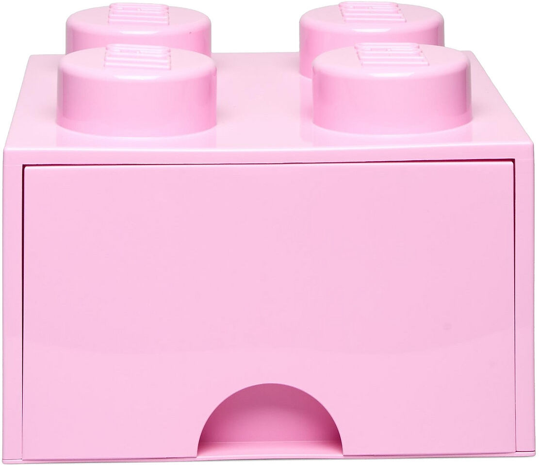 Lego Brick Drawer 4 Home Kids Decor Storage Rosa LEGO STORAGE