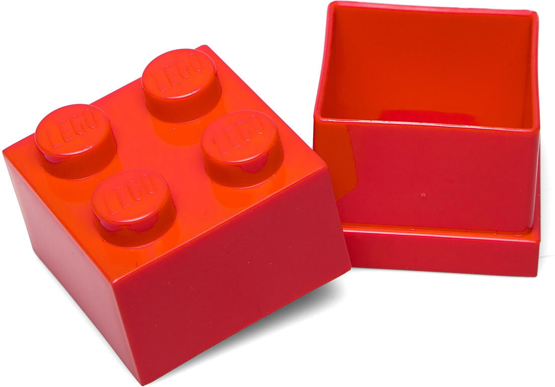 Lego Mini Box 4 Home Kids Decor Storage Rød LEGO STORAGE