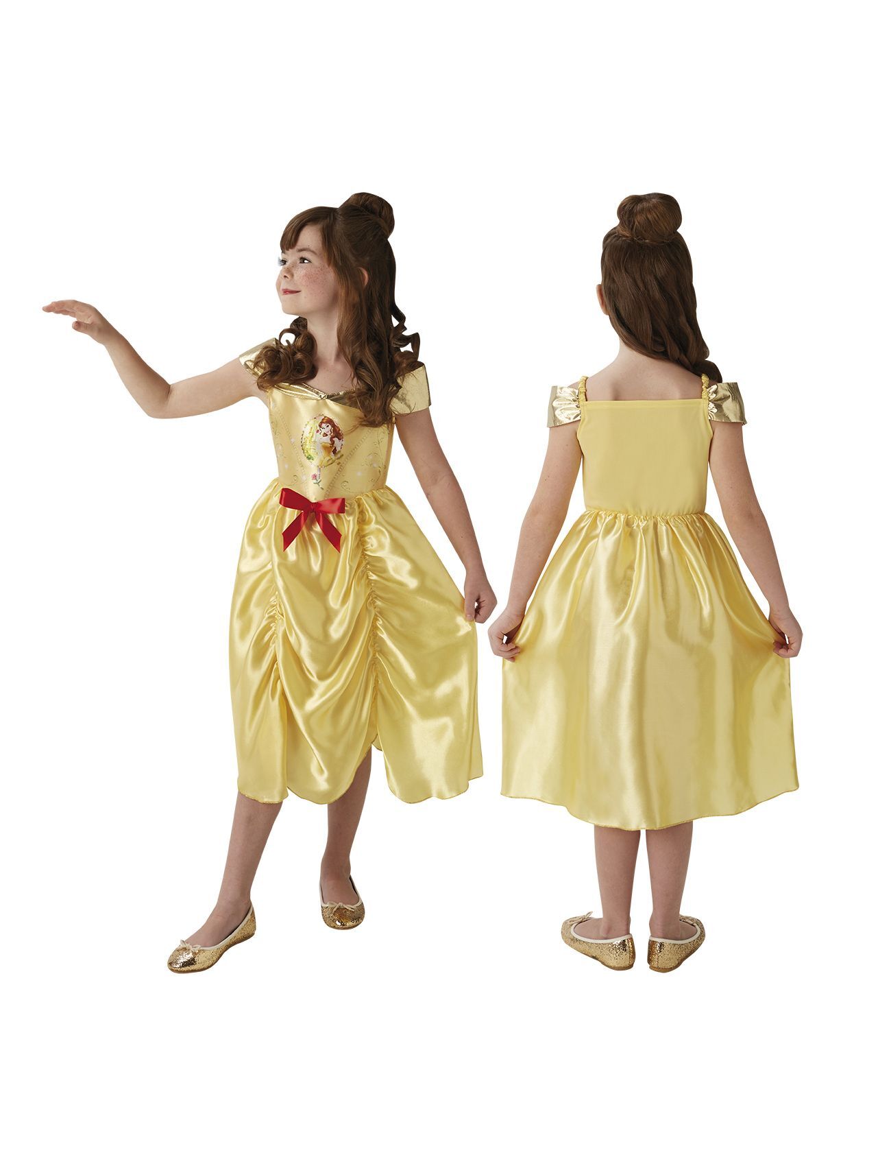 Rubies Costume Rubies Fairytale Belle S 104 Cl Toys Costumes & Accessories Character Costumes Multi/mønstret Rubies