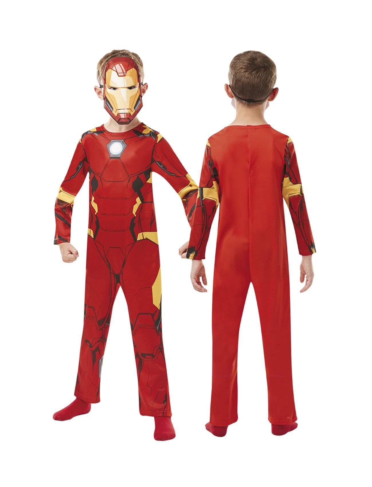 Rubies Costume Rubies Iron Man L 128 Cl Toys Costumes & Accessories Character Costumes Rød Rubies