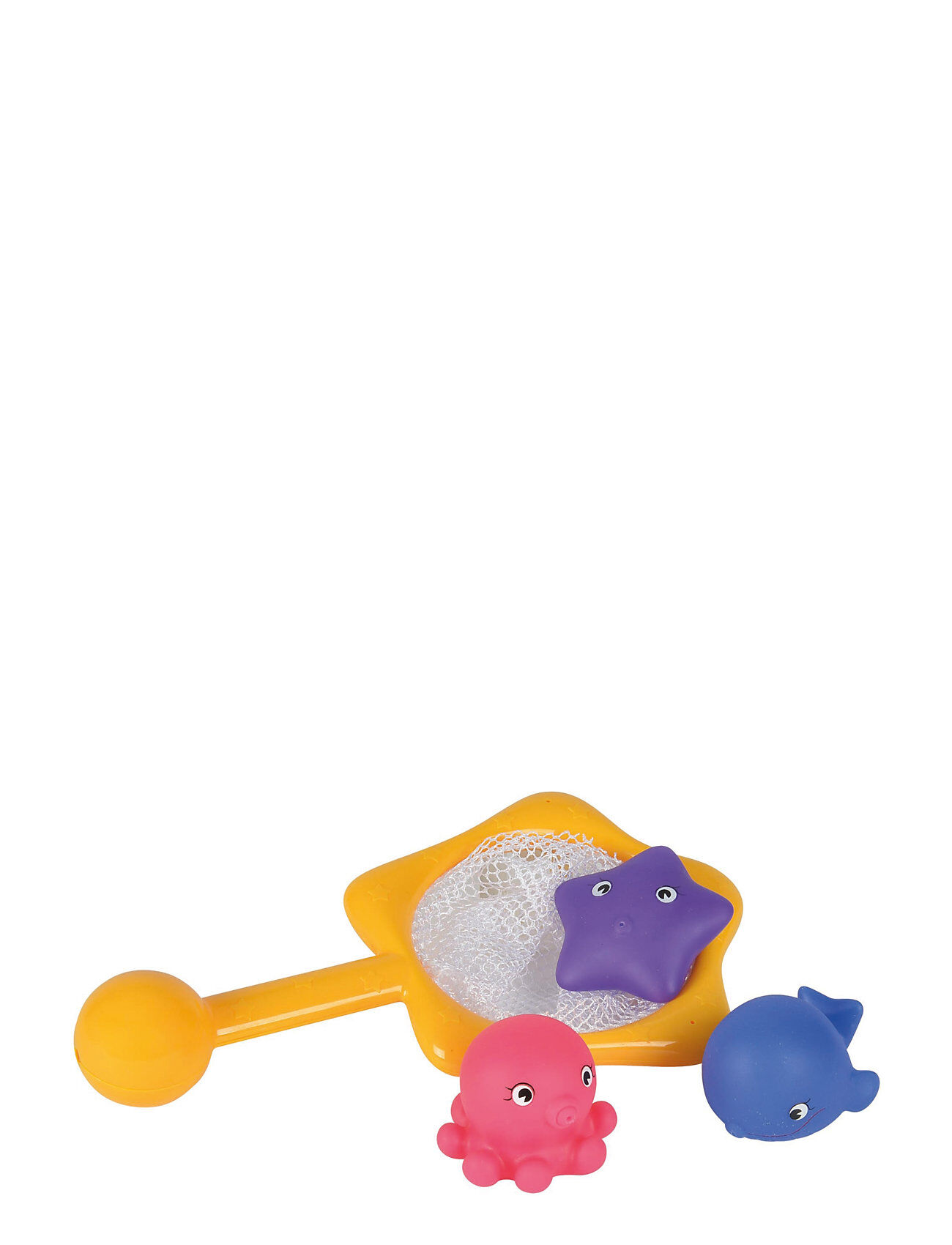 Simba Toys Abc - Bathtime Animals With Net Toys Bath & Water Toys Bath Toys Multi/mønstret Simba Toys