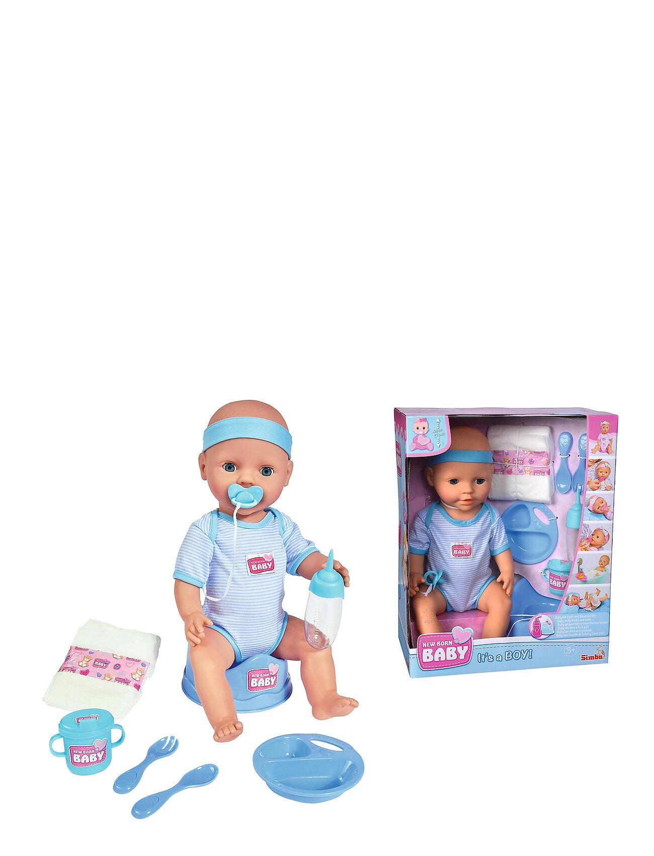 Simba Toys Nbb Baby Blue Accessories Toys Dolls & Accessories Dolls Blå Simba Toys