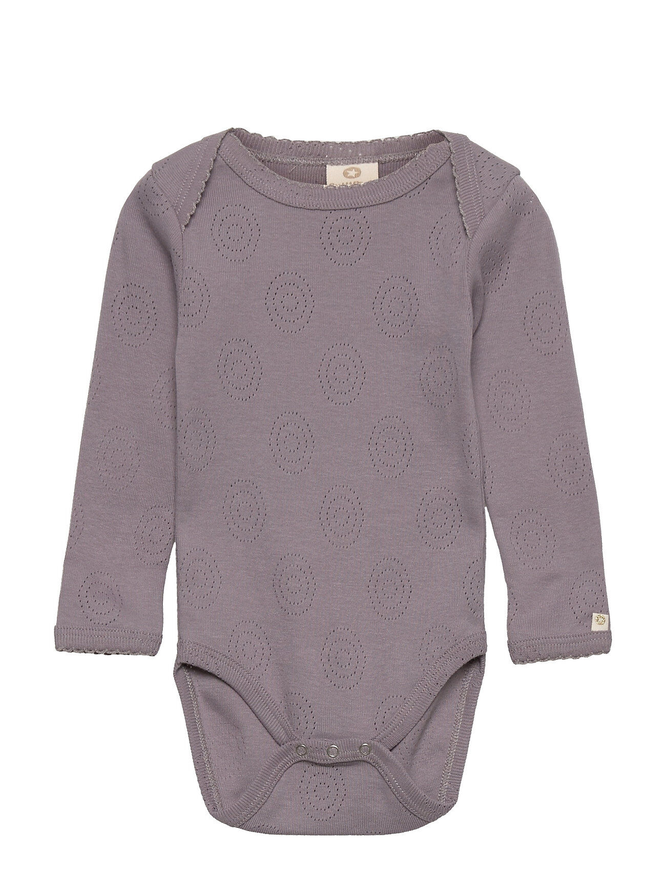 Smallstuff Body L.s. Bodies Long-sleeved Lilla Smallstuff