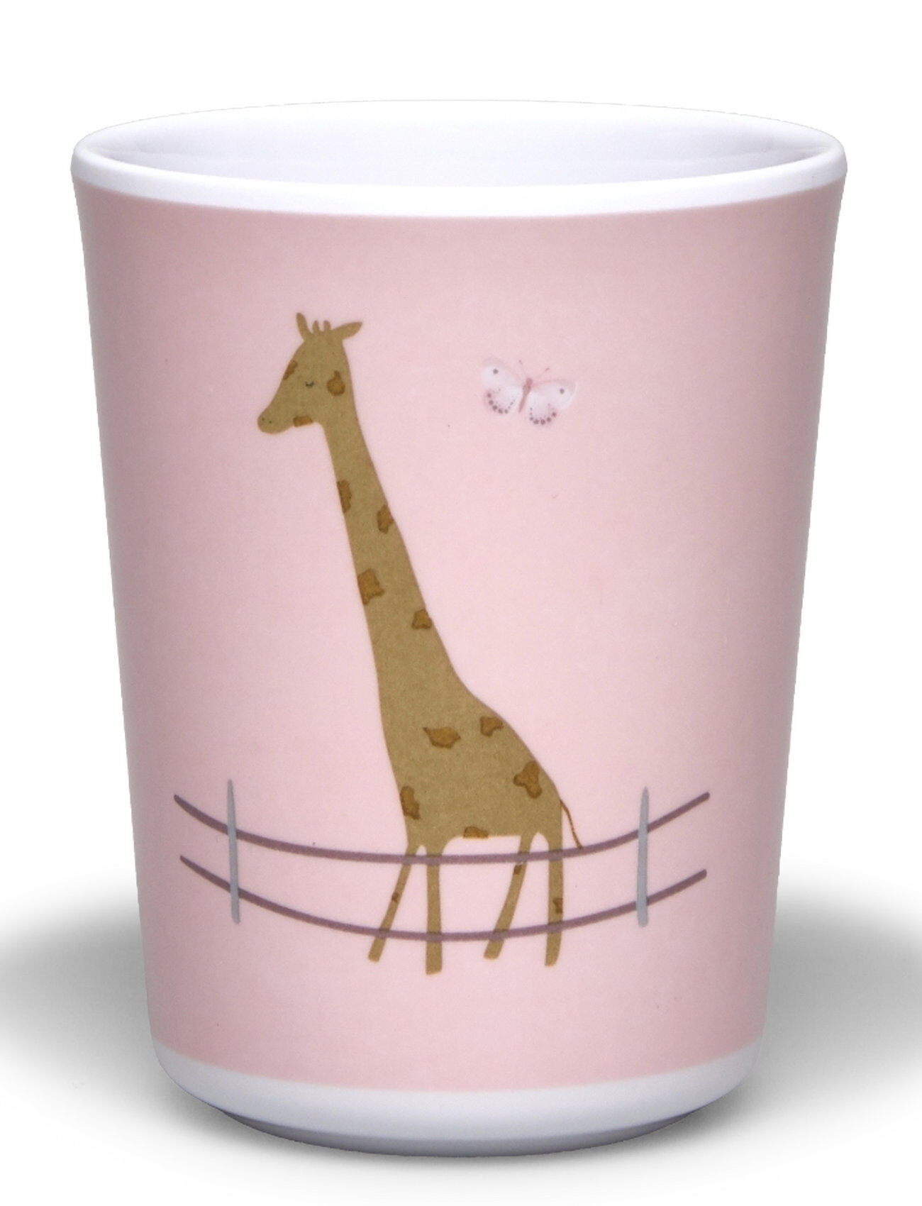 Smallstuff Cup No Handle, Butterfly & Co. Home Meal Time Cups & Mugs Cups Rosa Smallstuff