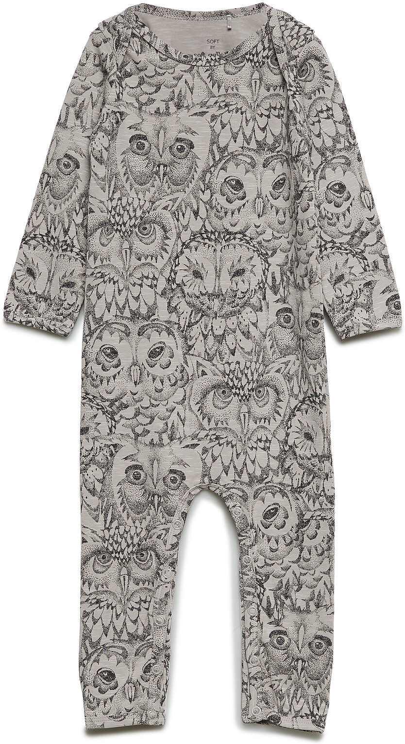 Soft Gallery Ben Bodysuit Langermet Bodysuit Multi/mønstret Soft Gallery