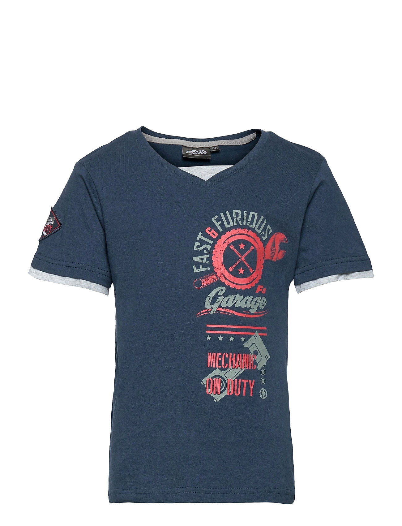 Fast & Furious T-Shirt T-shirts Short-sleeved Blå Fast & Furious