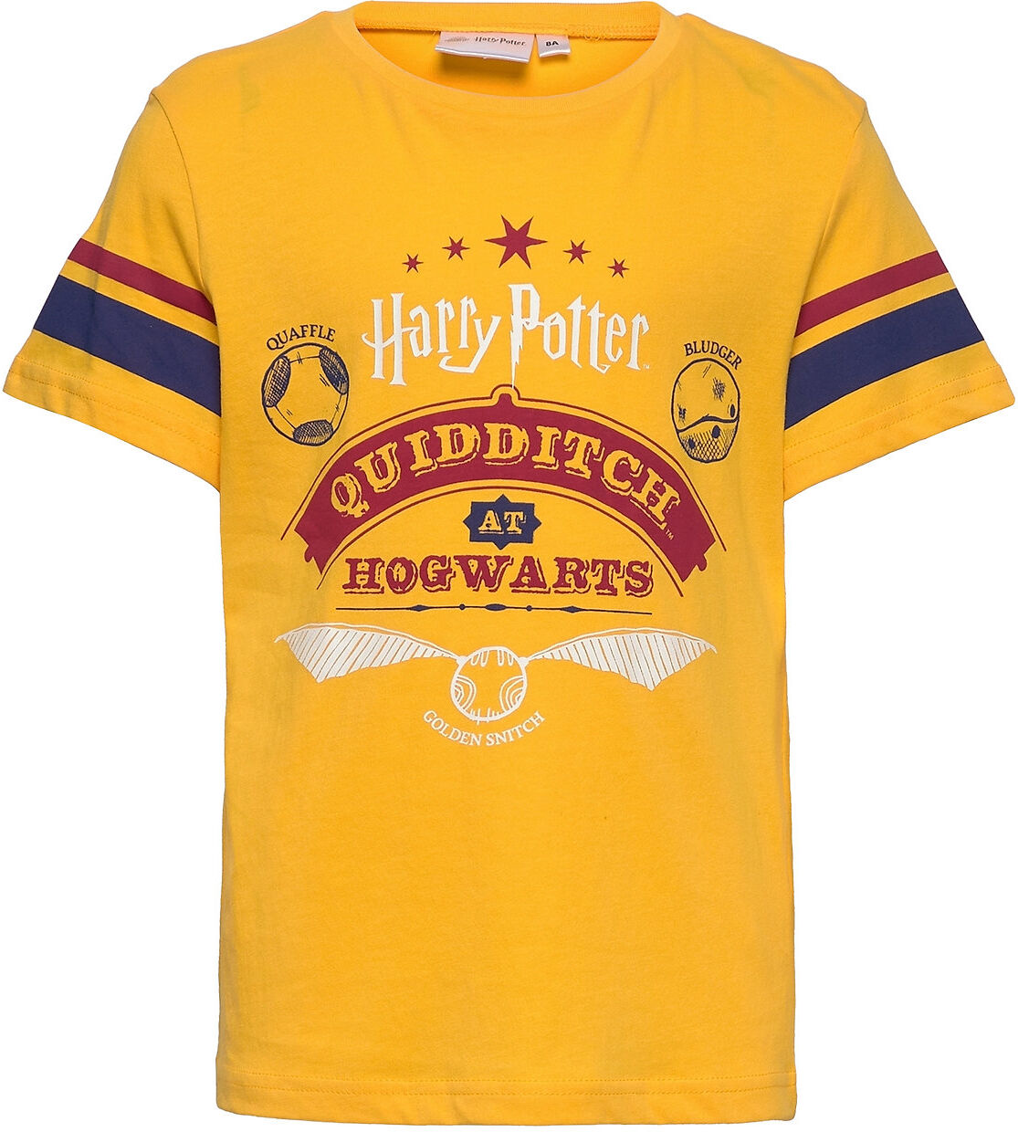 Harry Potter Tshirt T-shirts Short-sleeved Gul Harry Potter