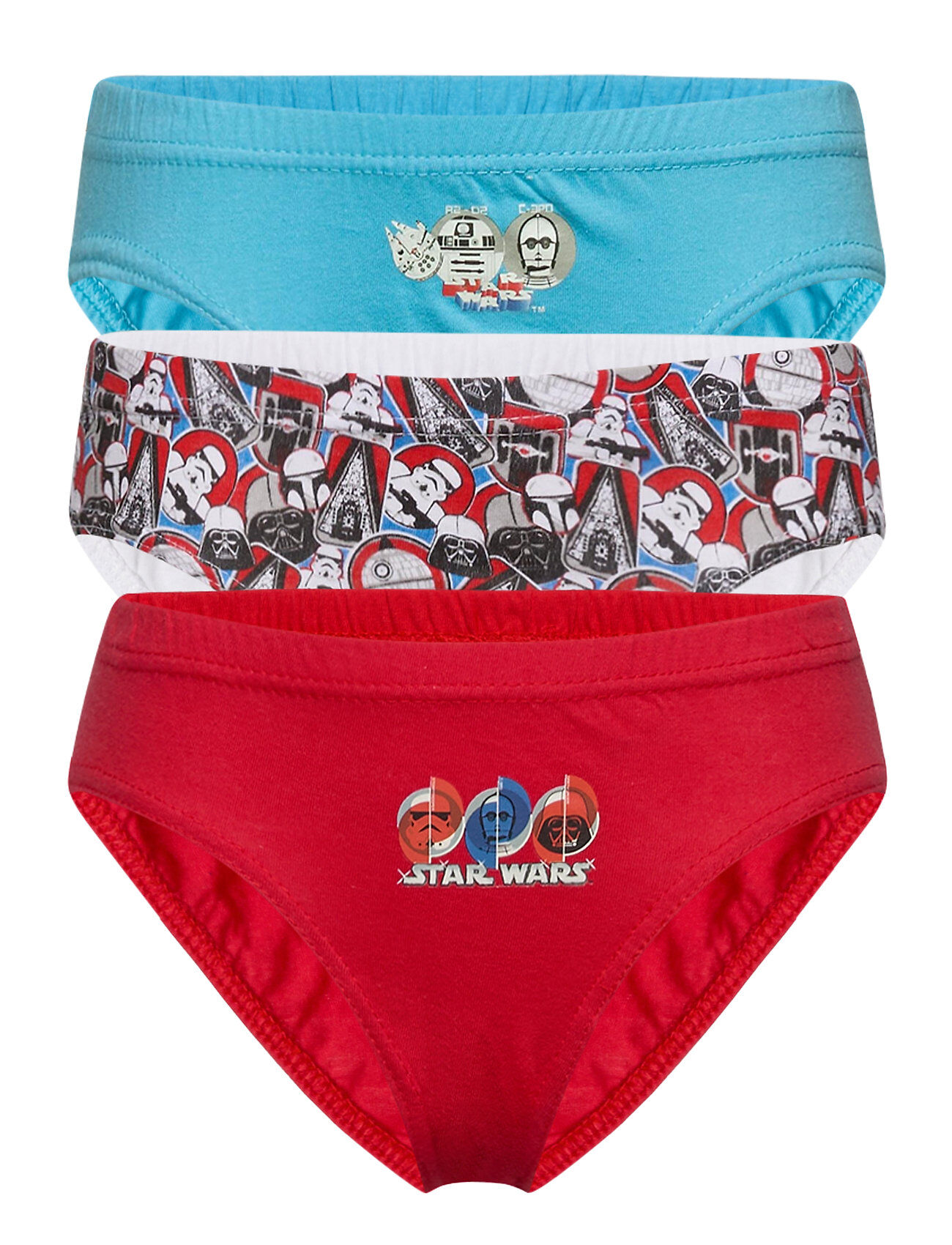 Star Wars Box Of 3 Briefs Night & Underwear Underwear Panties Multi/mønstret Star Wars