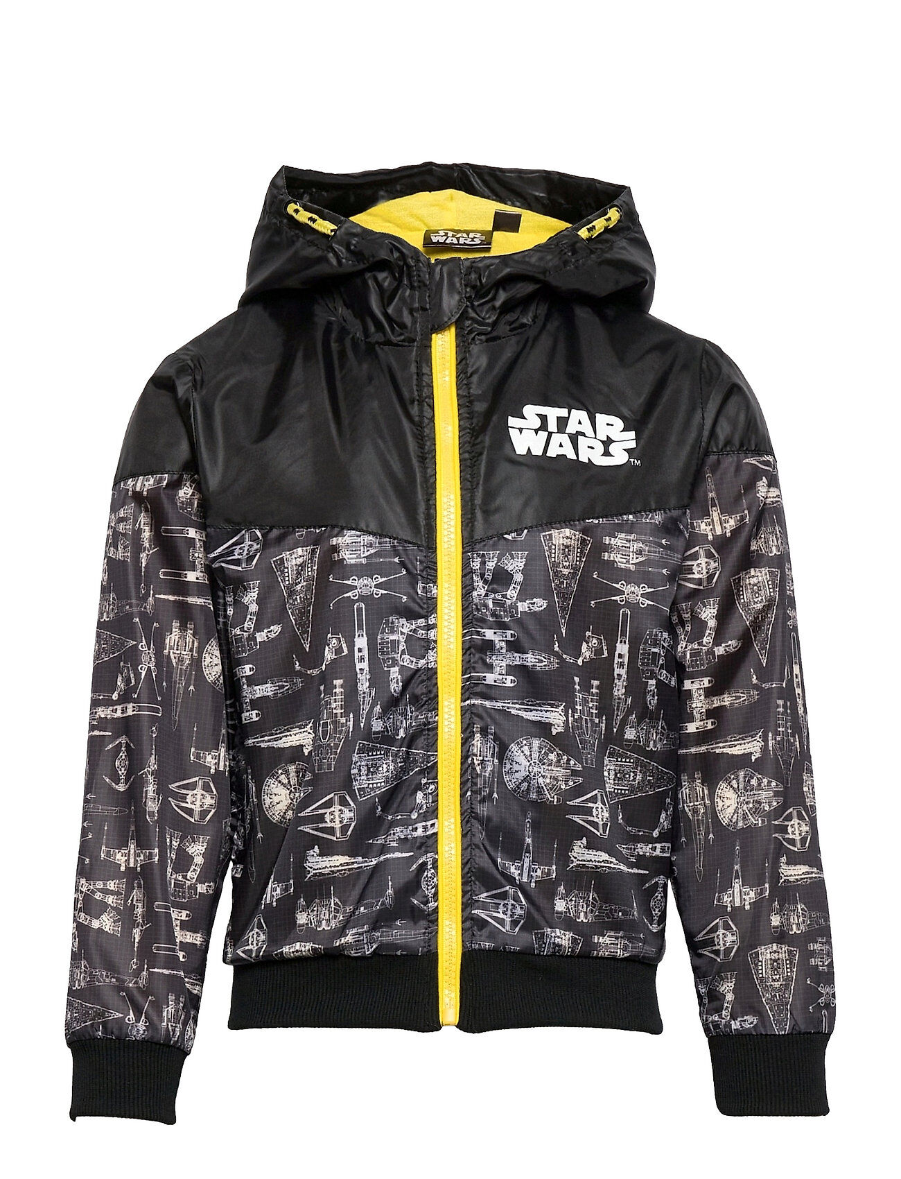 Star Wars Jacket Tynn Jakke Skalljakke Svart Star Wars