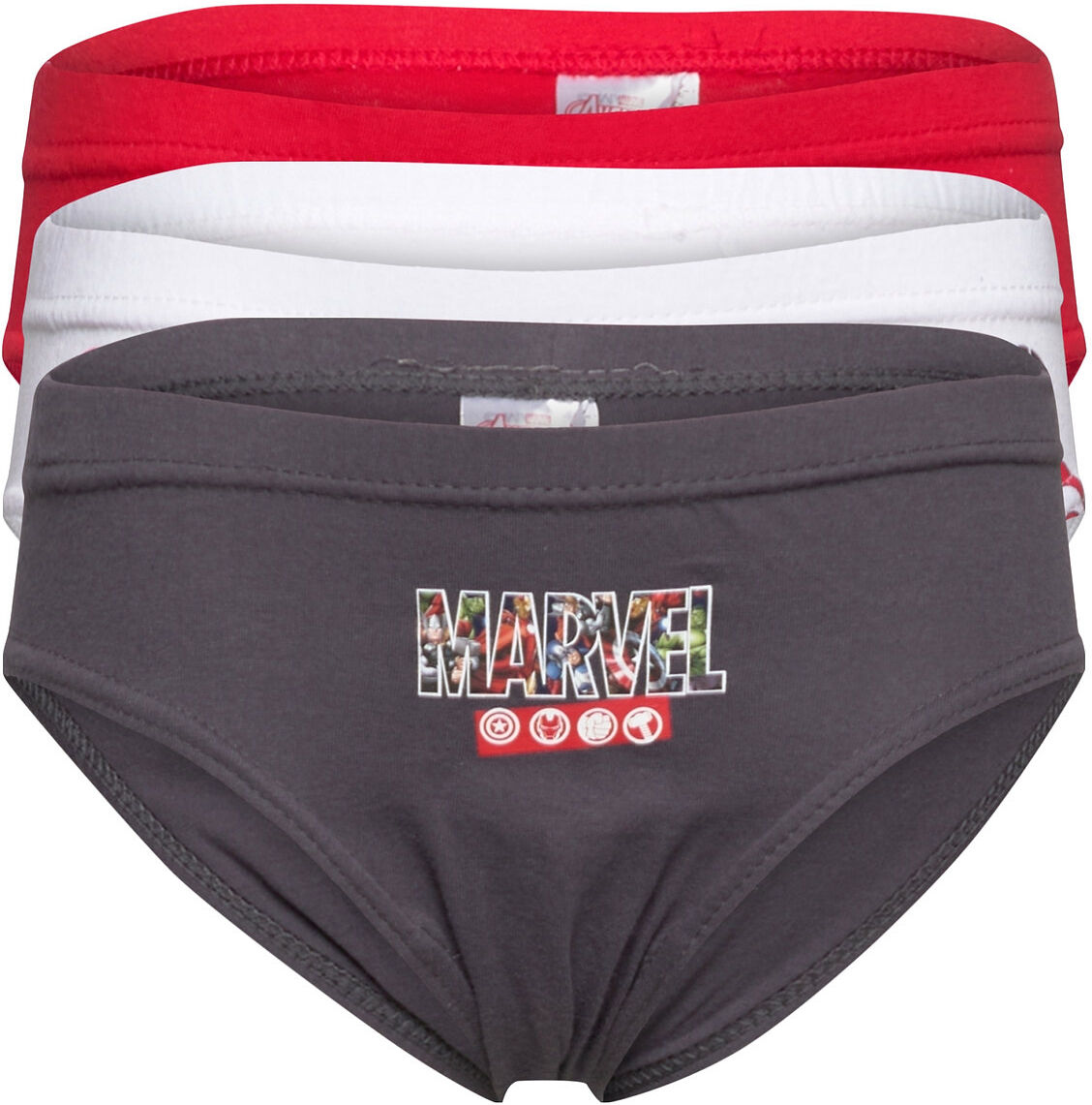 Marvel Kit Of 3 Slips Night & Underwear Underwear Panties Svart Marvel