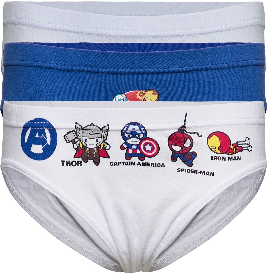 Marvel Slip Night & Underwear Underwear Panties Hvit Marvel