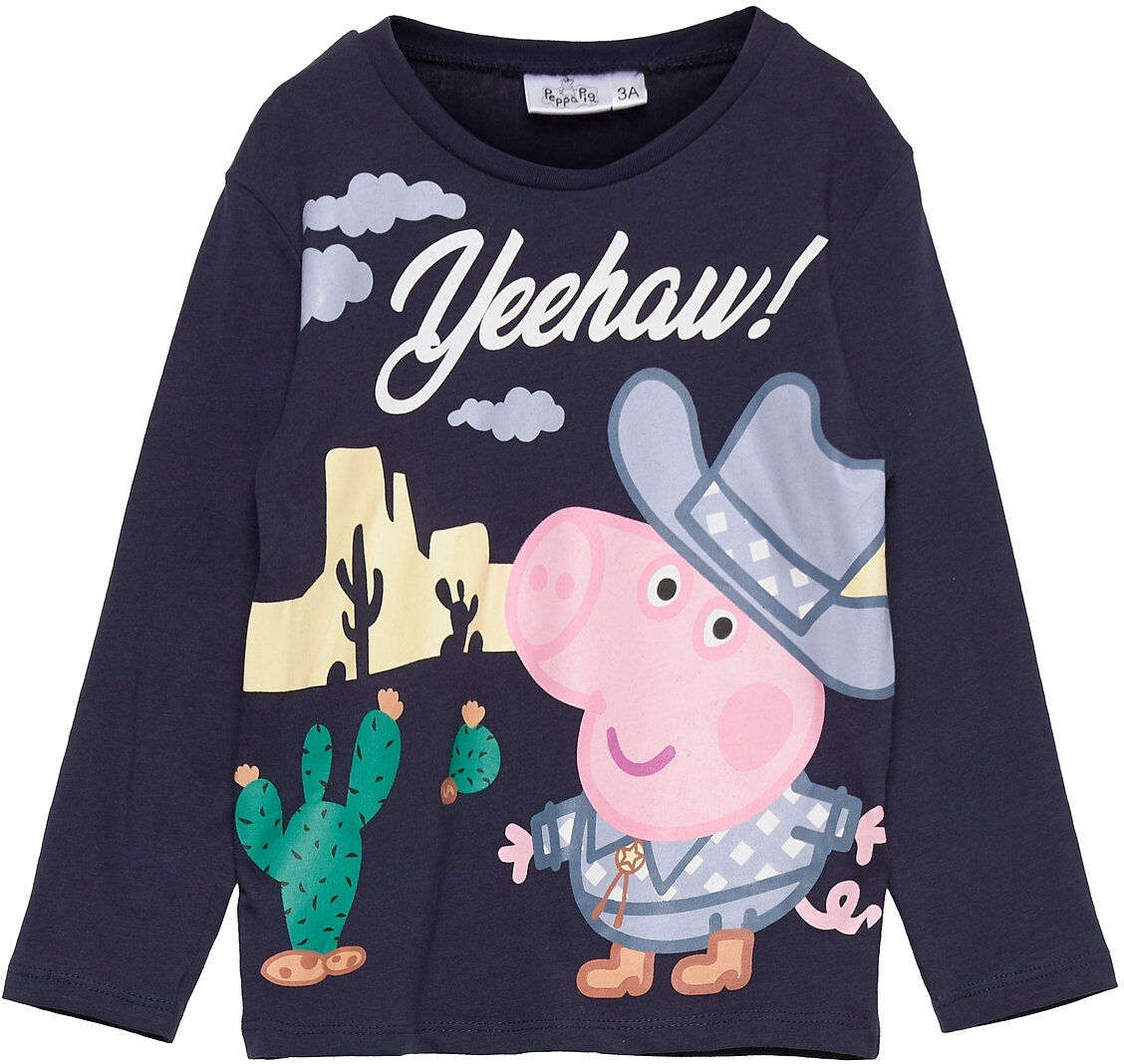 Peppa Pig Tshirt T-shirts Long-sleeved T-shirts Multi/mønstret Peppa Pig