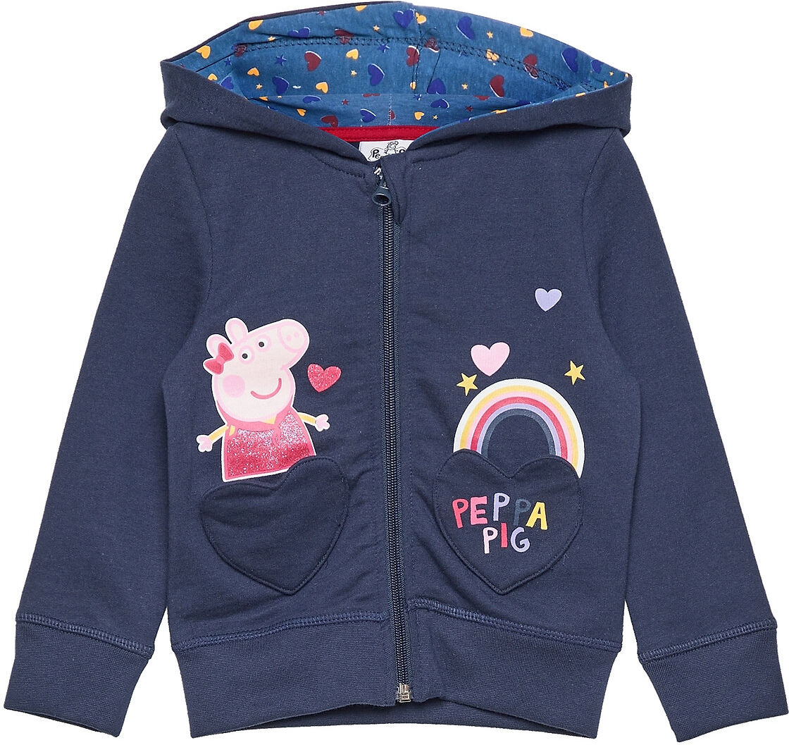 Peppa Pig Sweats Hettegenser Genser Blå Peppa Pig