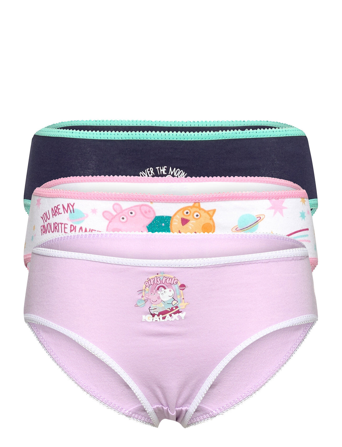 Peppa Pig Box Of 3 Briefs Night & Underwear Underwear Panties Multi/mønstret Peppa Pig
