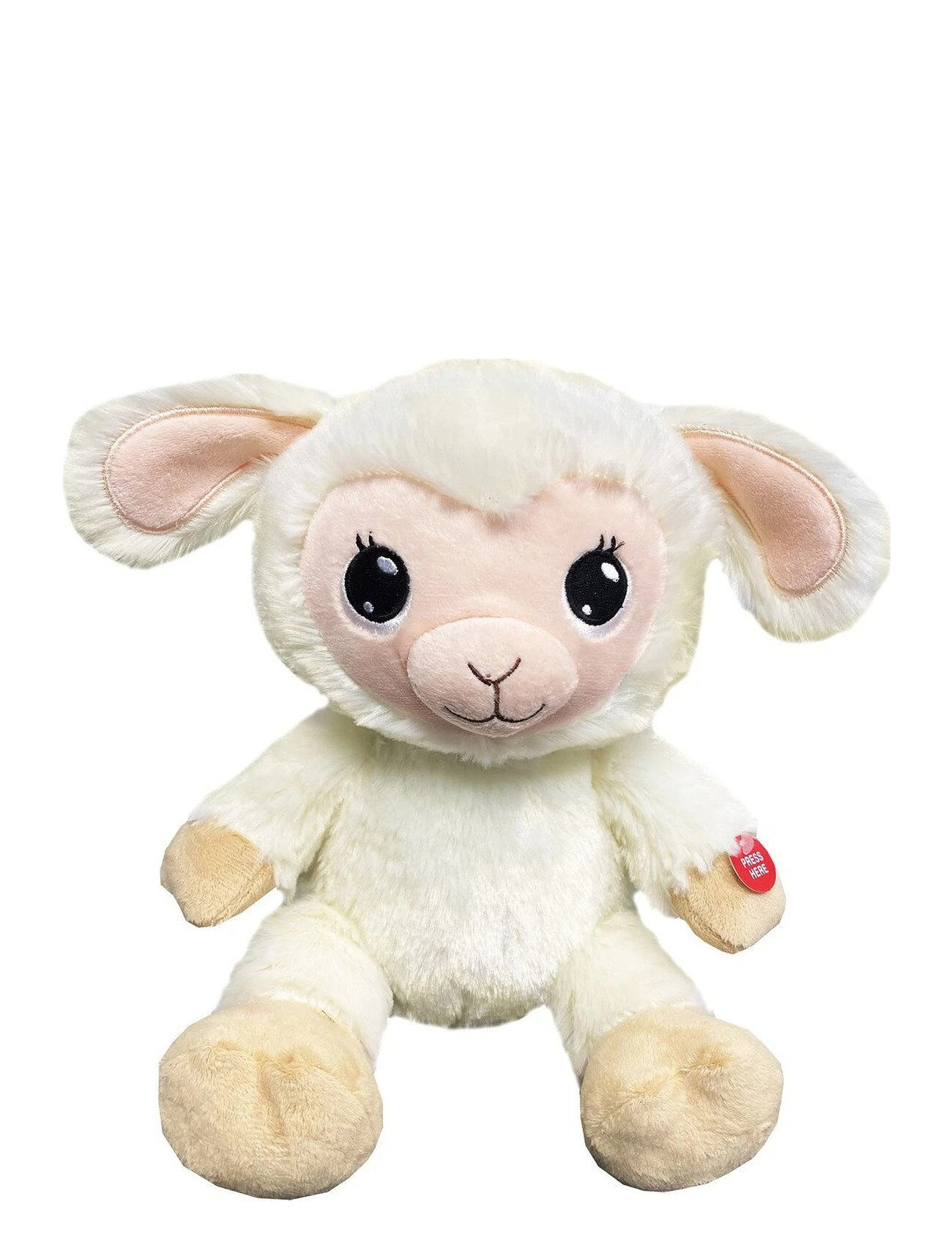 Suntoy Jay At Play - Lullabrites Lamb Toys Baby Toys Musical Plush Toys Hvit Suntoy