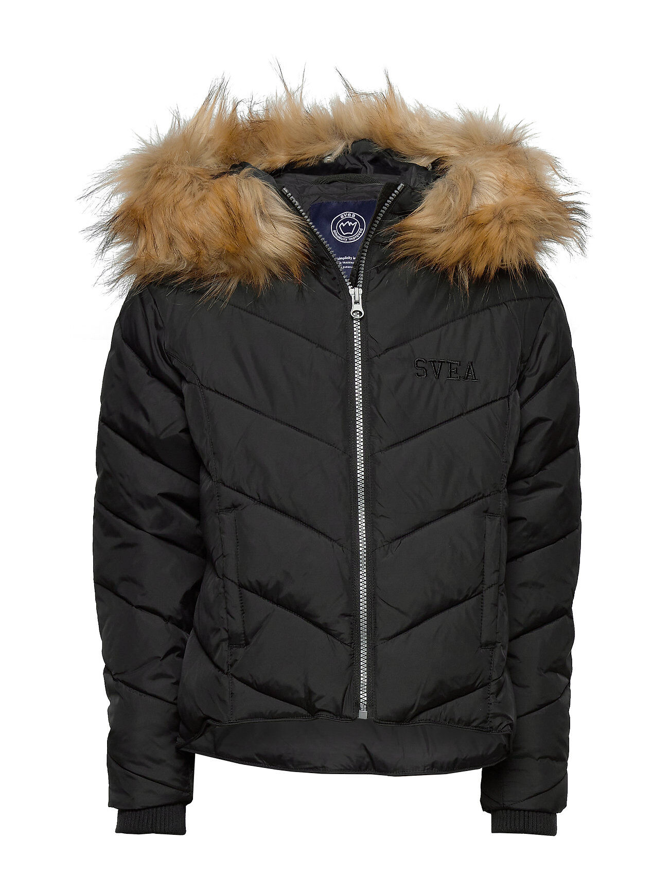 Svea Whitehorse Jr Jacket Fôret Jakke Svart Svea