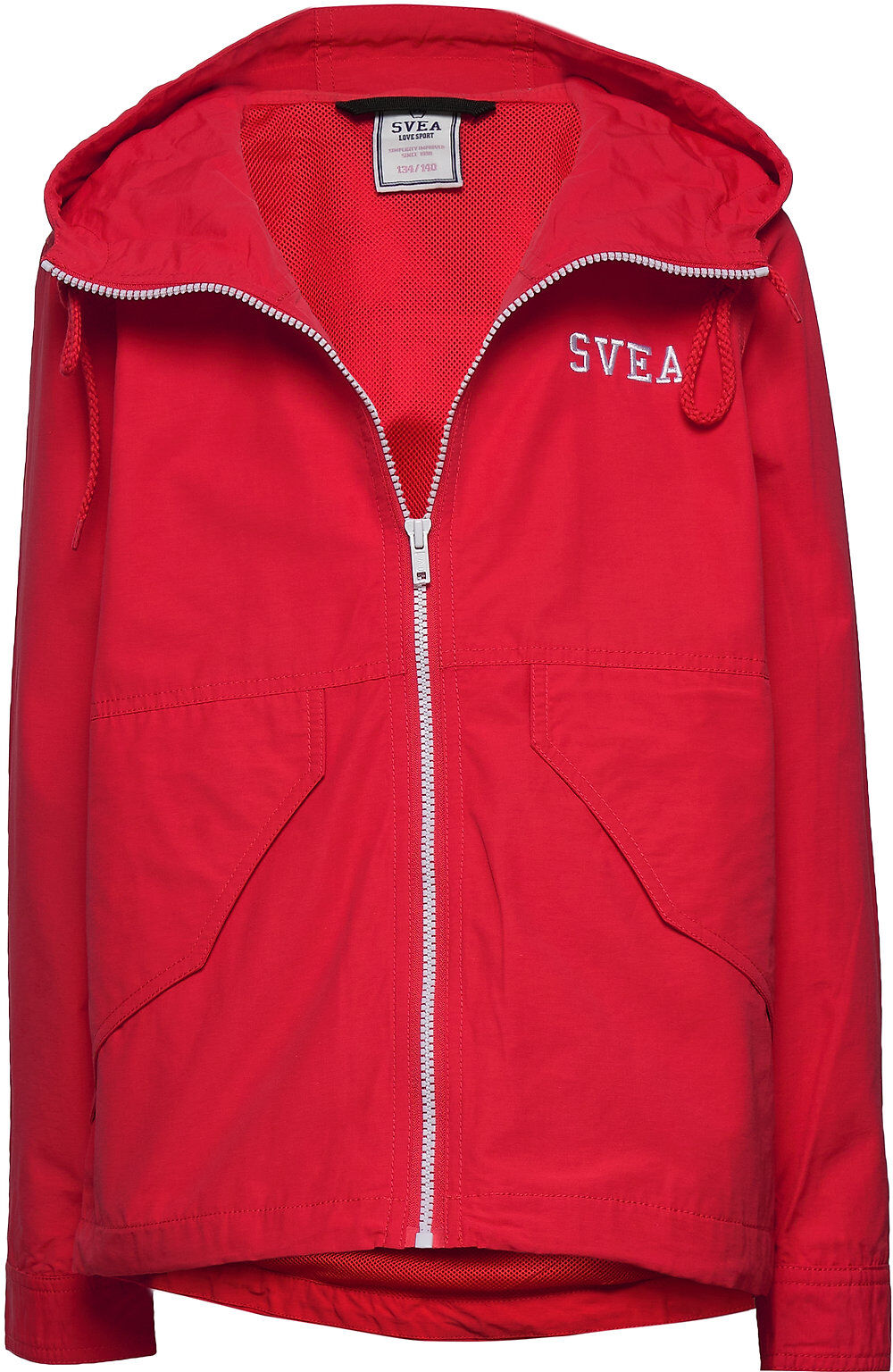 Svea Arild Junior Jacket Outerwear Jackets & Coats Windbreaker Rød Svea