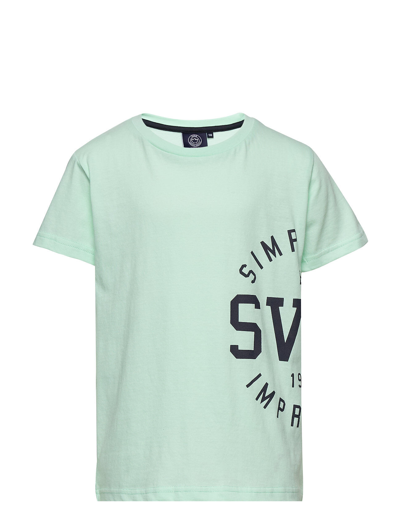 Svea K. Misplaced Logo Tee T-shirts Short-sleeved Grønn Svea