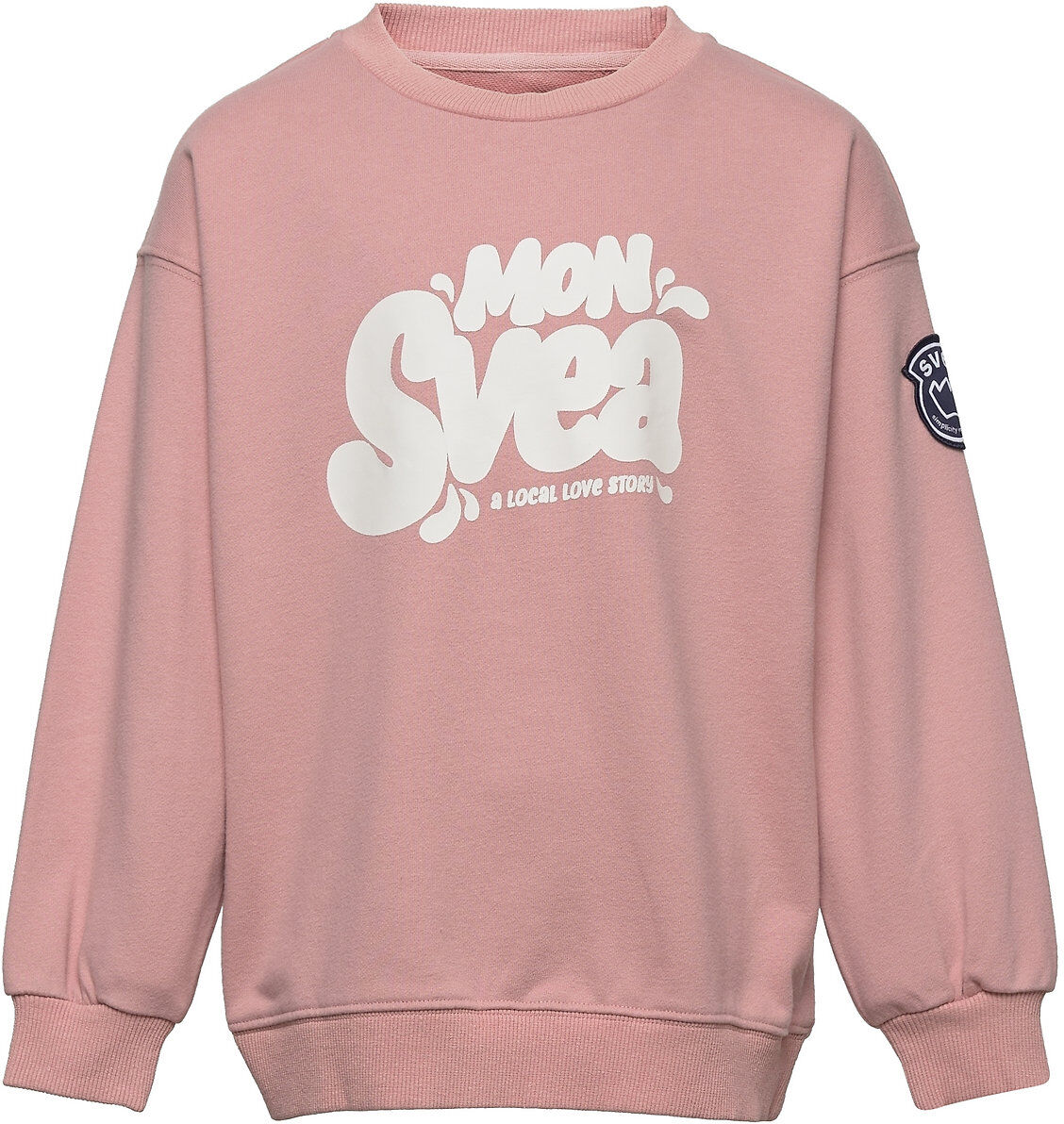 Svea K. Mon Svea Crew Sweat Sweat-shirt Genser Rosa Svea