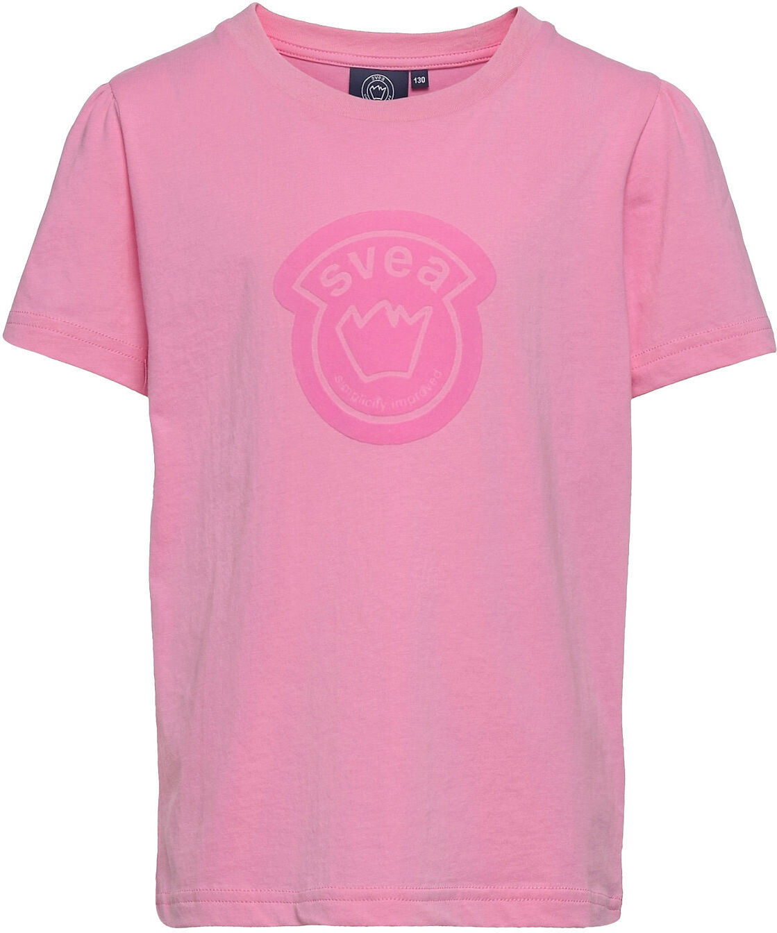 Svea K. Puff Tee T-shirts Short-sleeved Rosa Svea