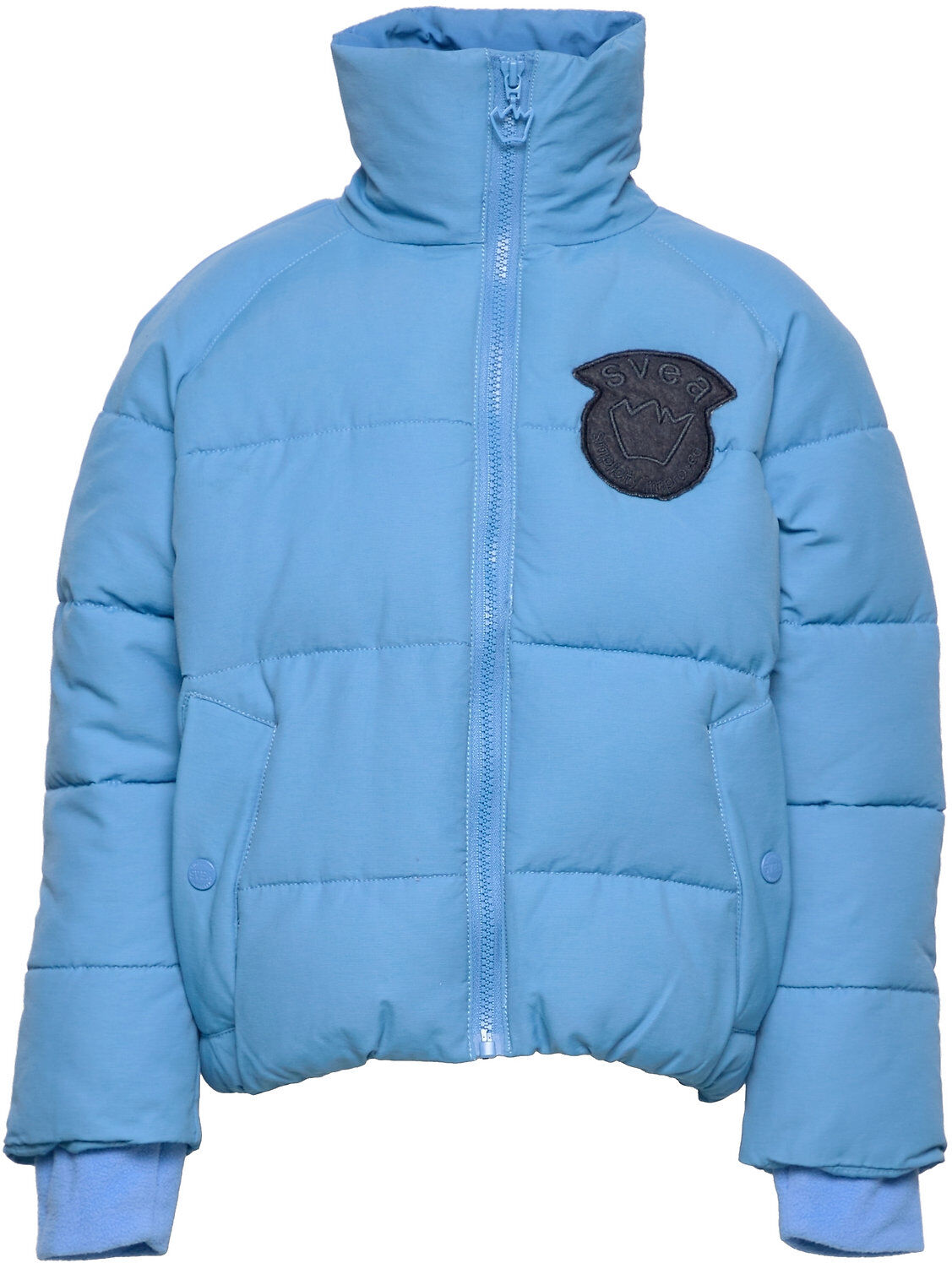 Svea K. Volume Puffer Jacket Fôret Jakke Blå Svea