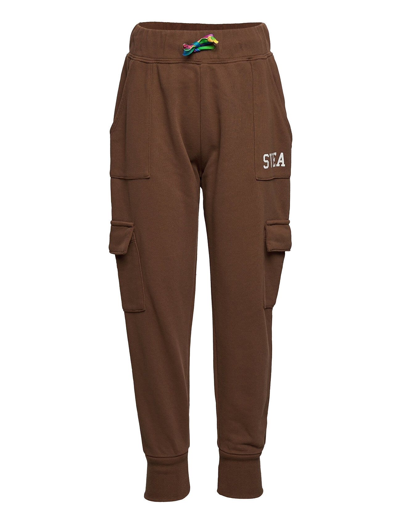 Svea K. Pocket Sweatpants Joggebukser Pysjbukser Brun Svea