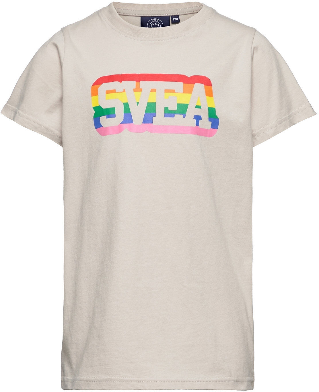 Svea K. Rainbow Tee T-shirts Long-sleeved T-shirts Hvit Svea