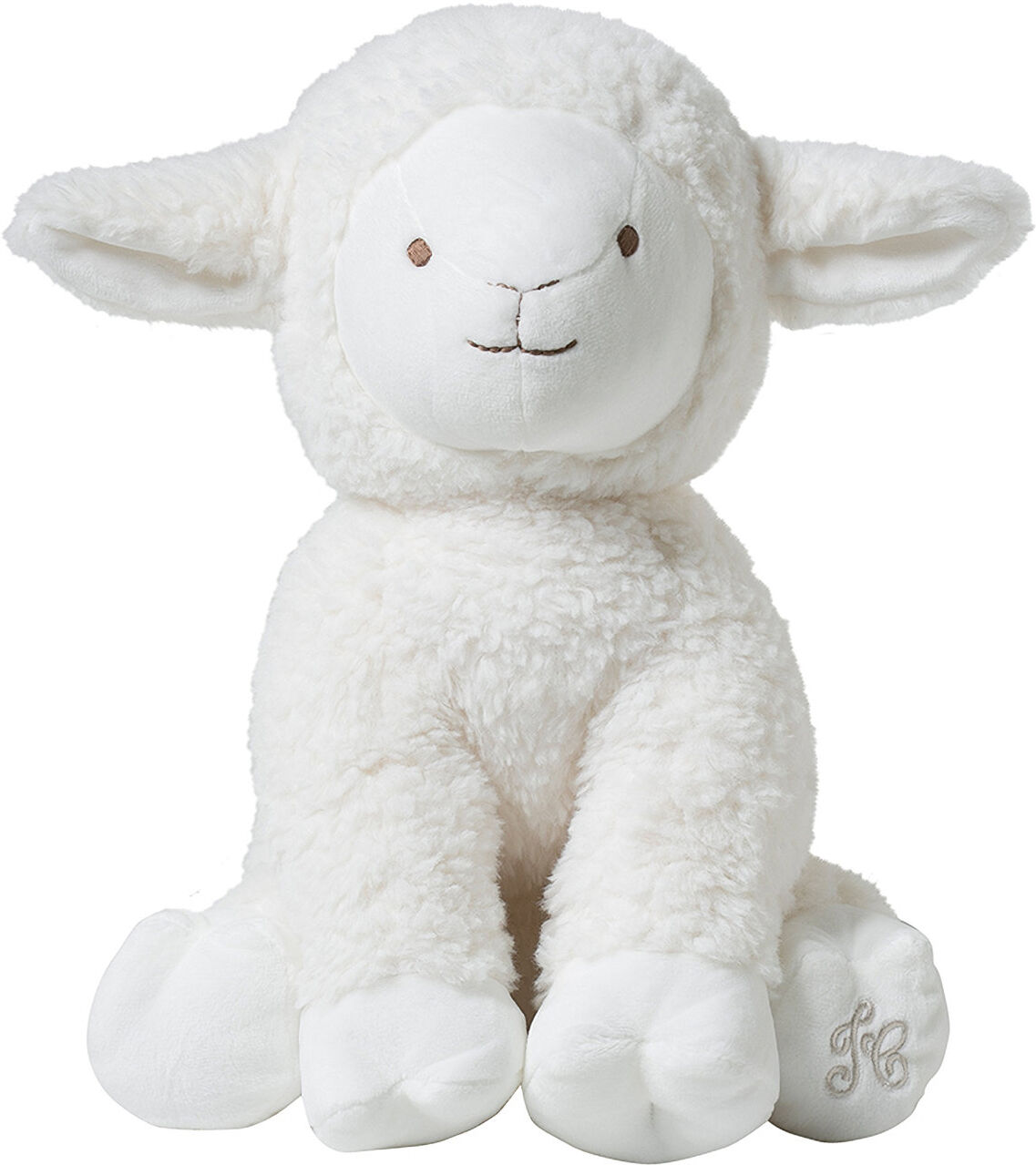 Tartine et Chocolat Edmond The Sheep Soft-Toy 35 Cm Toys Soft Toys Stuffed Animals Hvit Tartine Et Chocolat