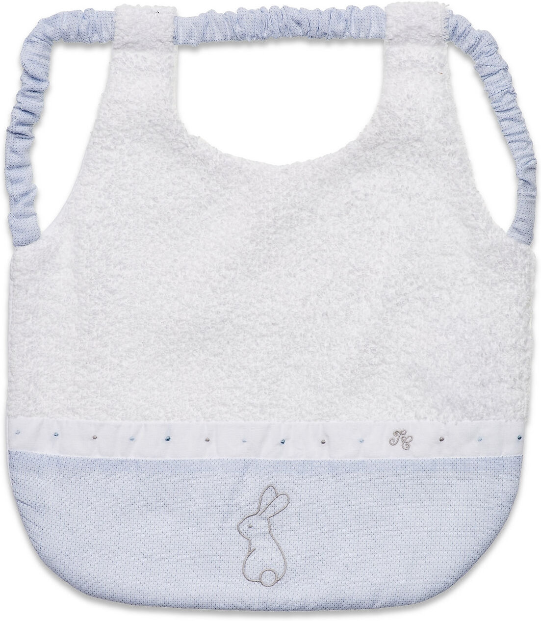 Tartine et Chocolat Tendresse Bib S2 Home Meal Time Bibs Blå Tartine Et Chocolat