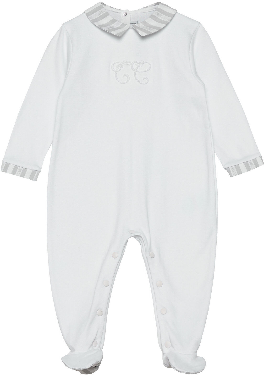 Tartine et Chocolat Garda Sleepsuit Pyjamas Sie Jumpsuit Hvit Tartine Et Chocolat